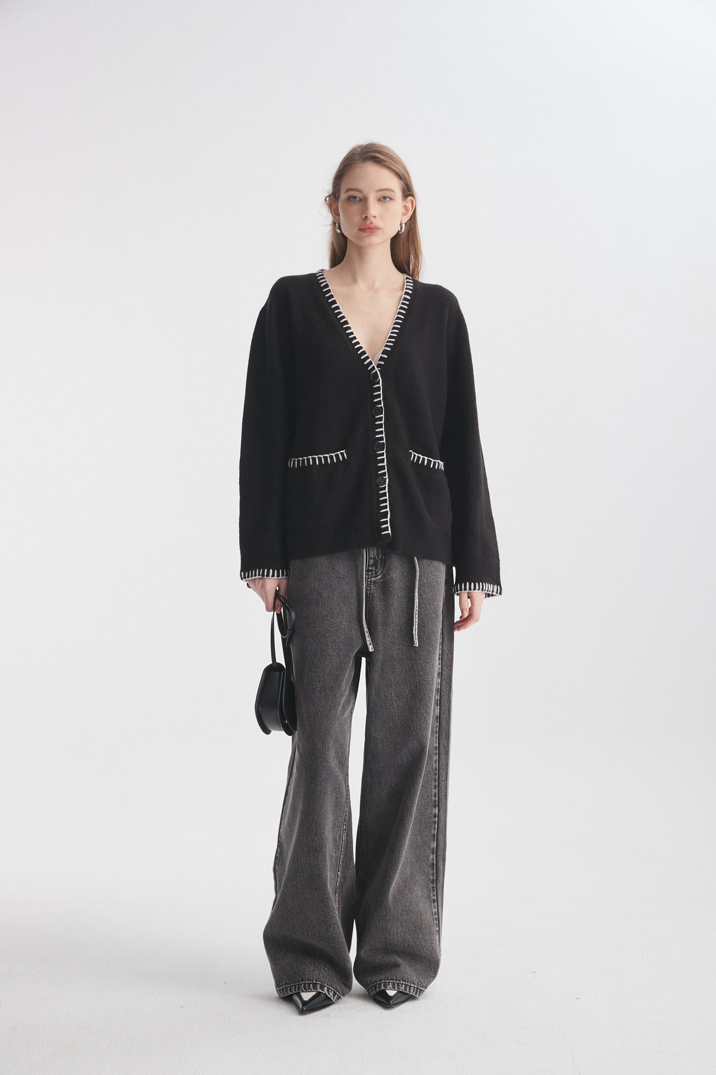 Embroidered Cardigan