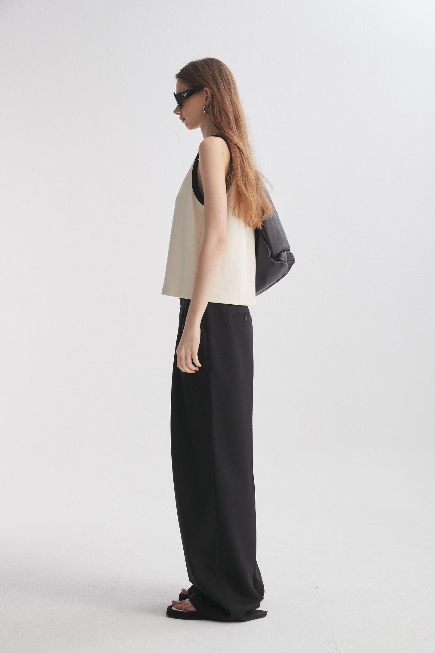 Contrasting Trim Top