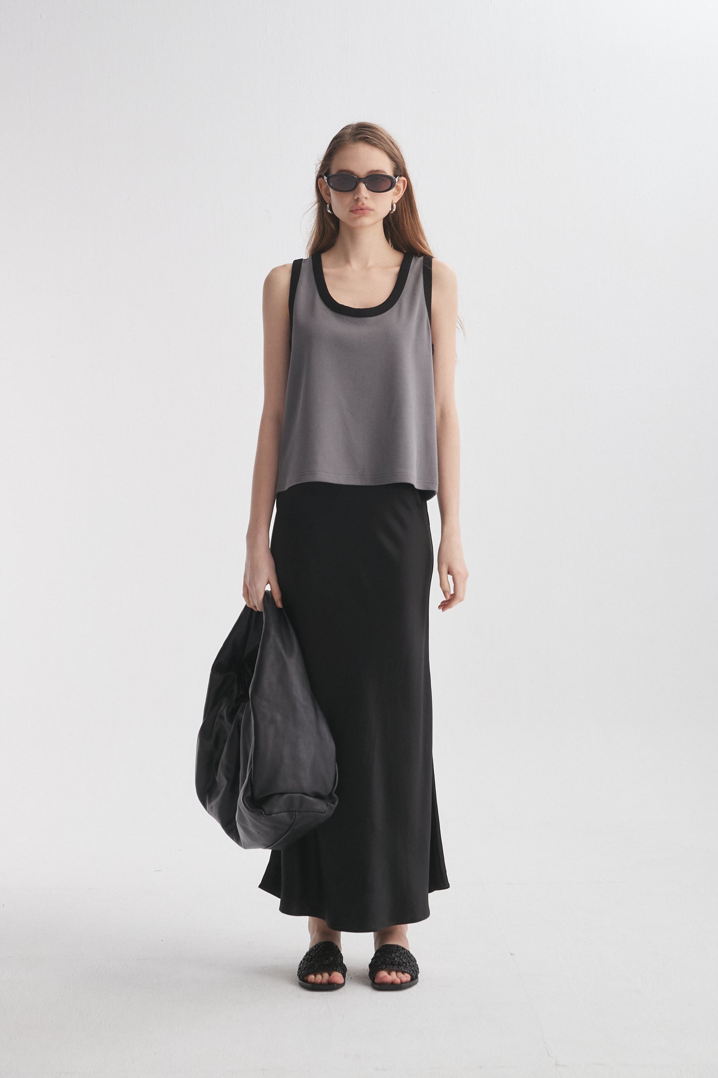 Contrasting Trim Top