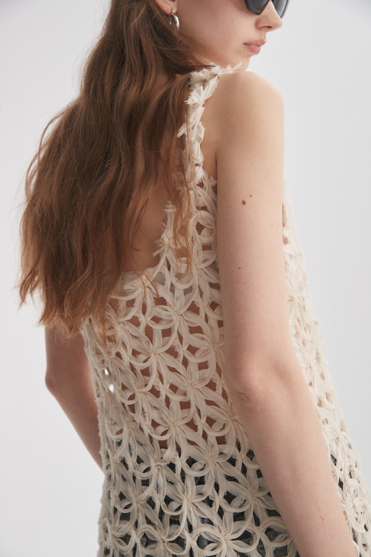 Crochet Knit Dress