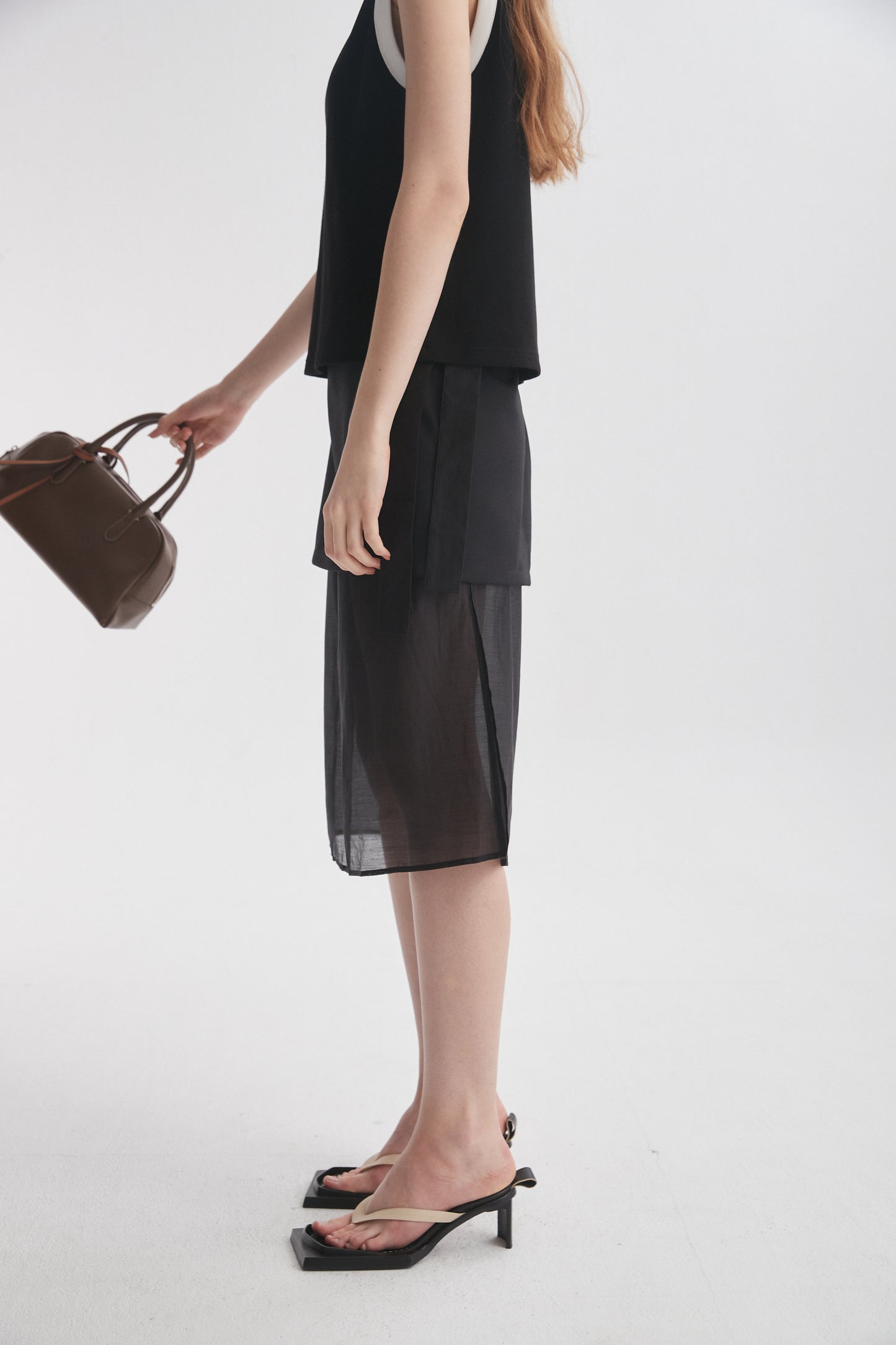 Contrasting Trim Top
