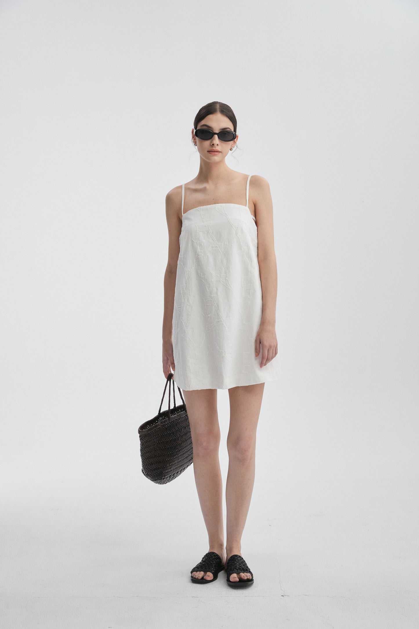 Textured Shift Dress