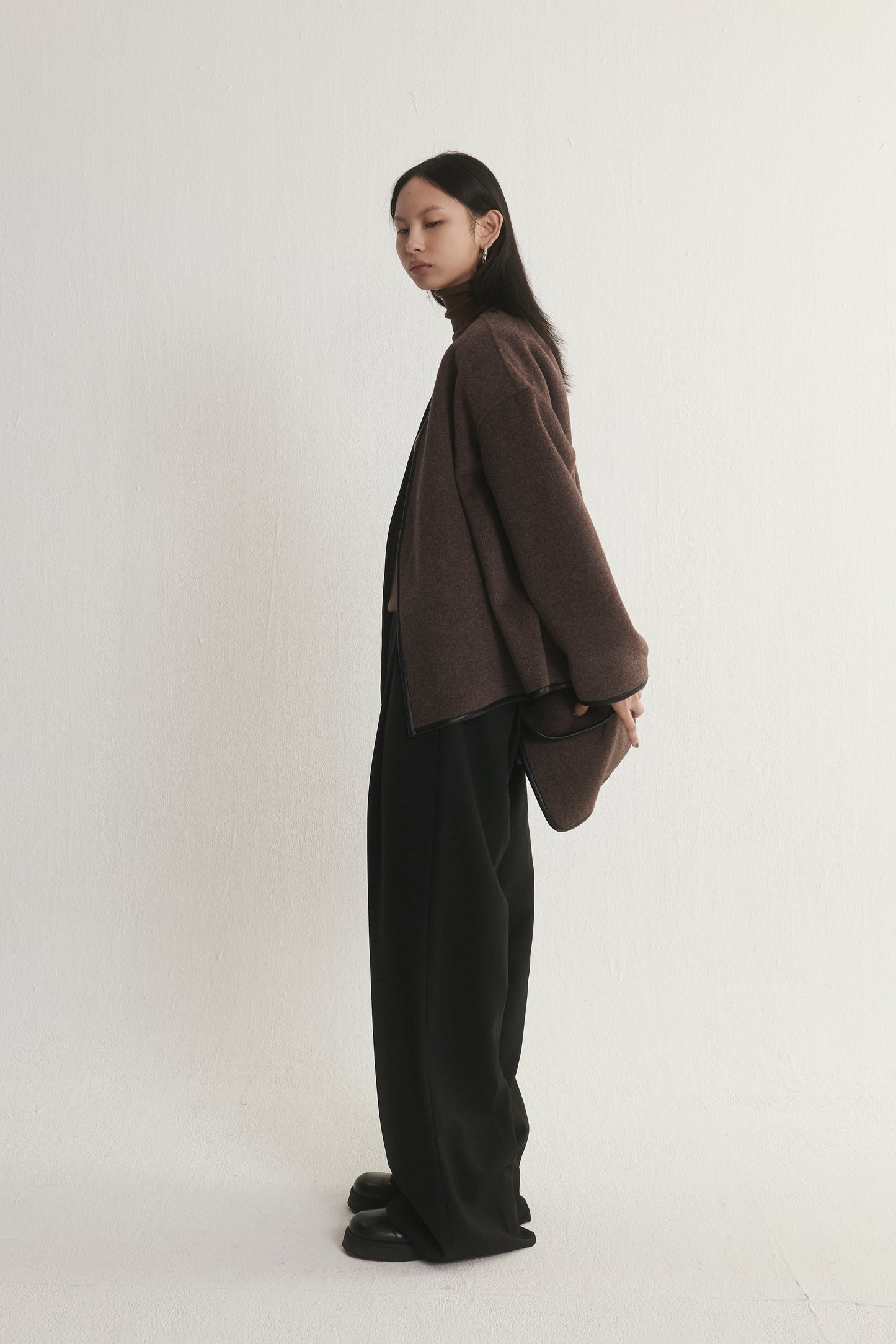 Wool Scarf Coat