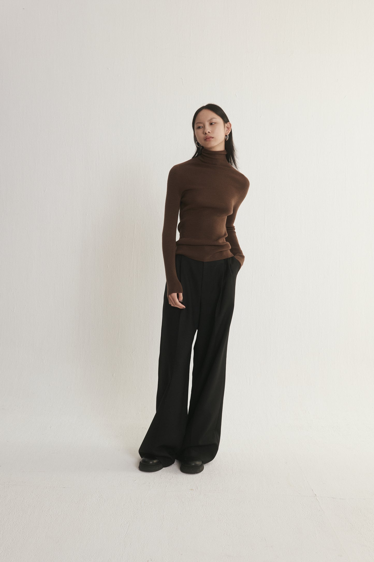 WholeGarment Knit Turtleneck