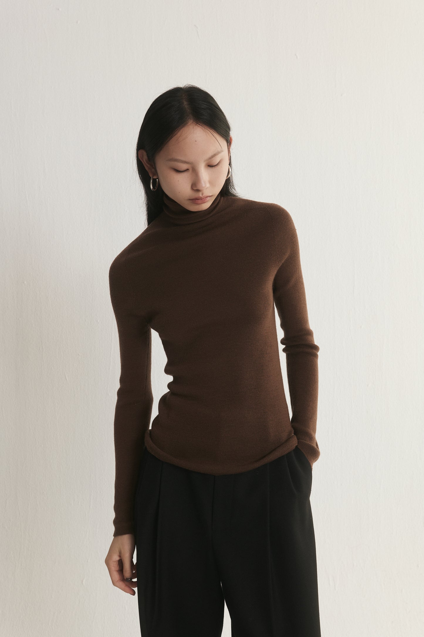 WholeGarment Knit Turtleneck