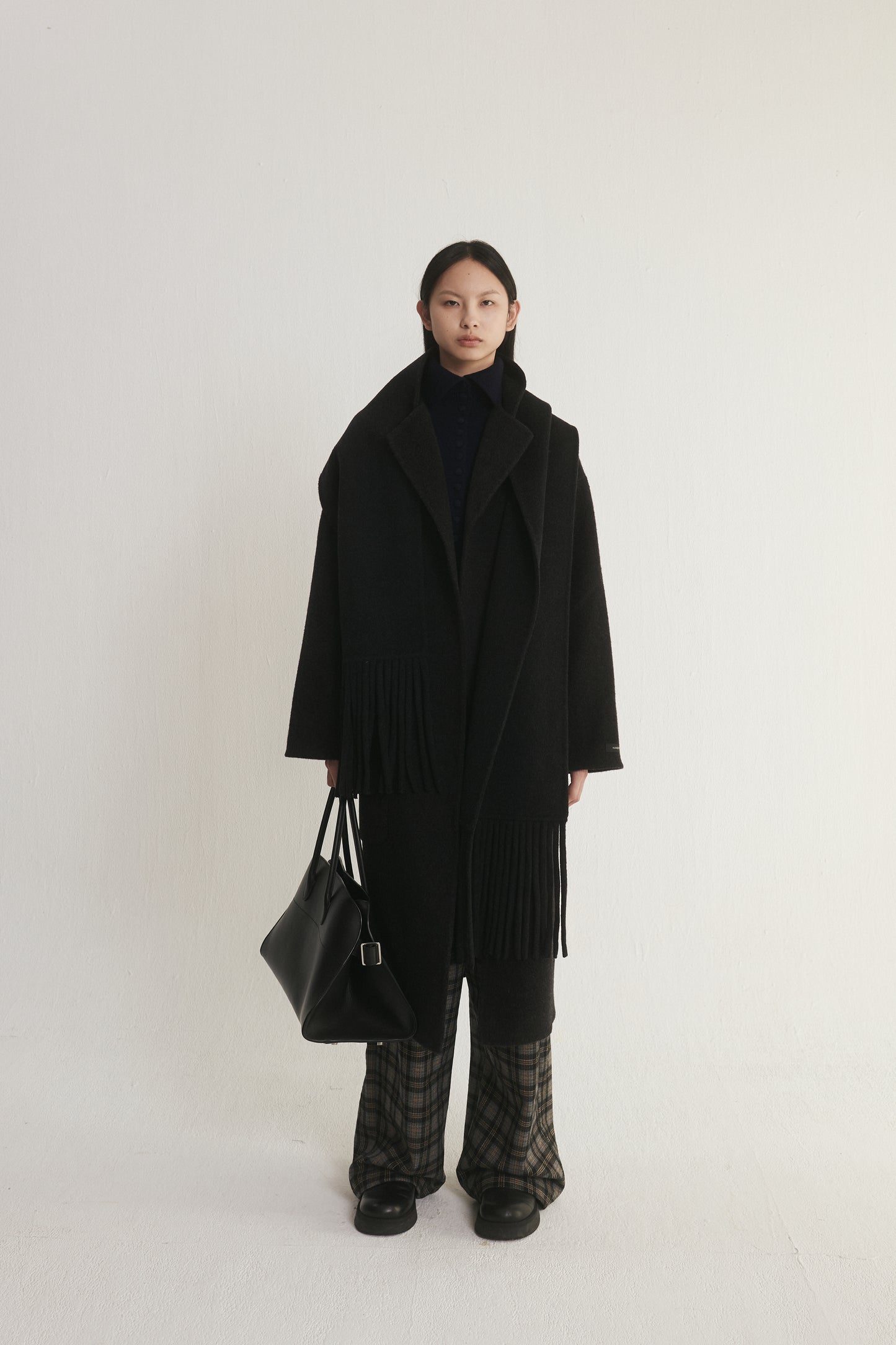Wool Scarf Coat