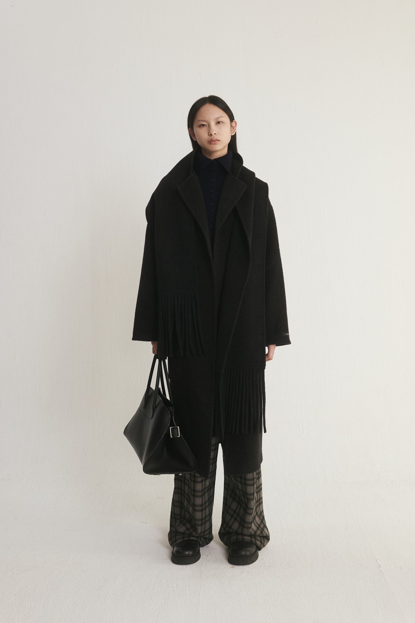 Wool Scarf Coat