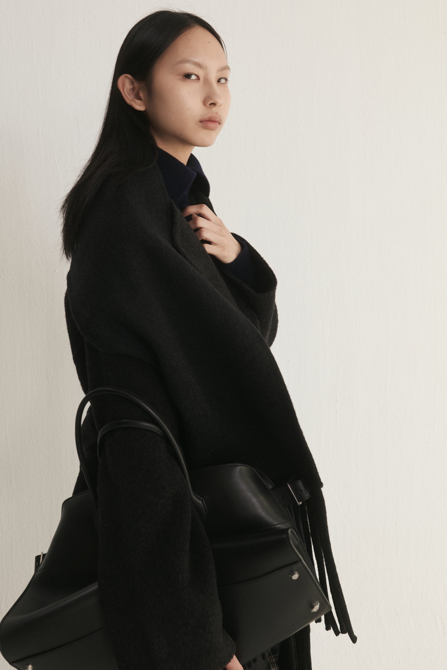 Wool Scarf Coat