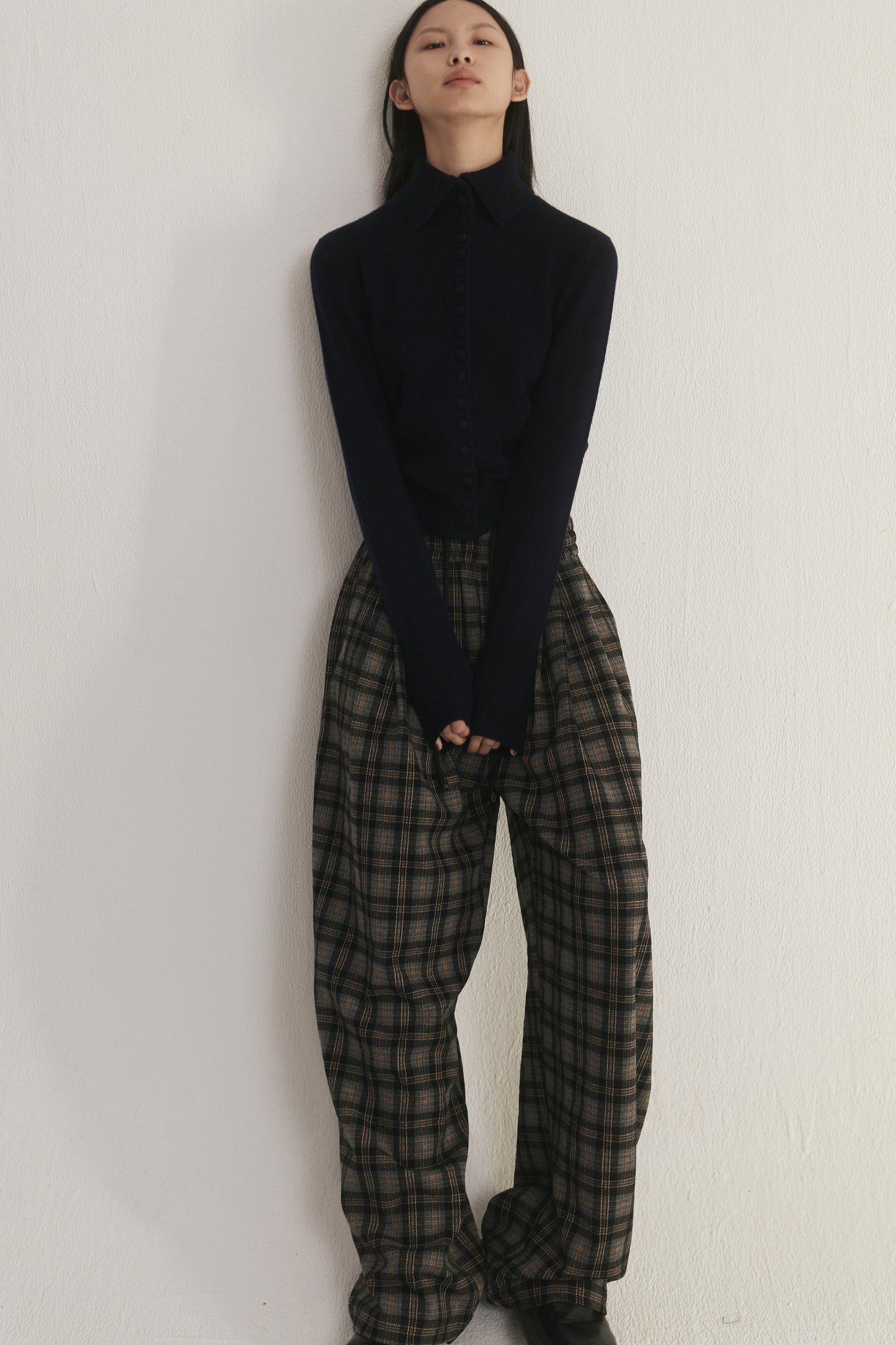 90's Check Joggers