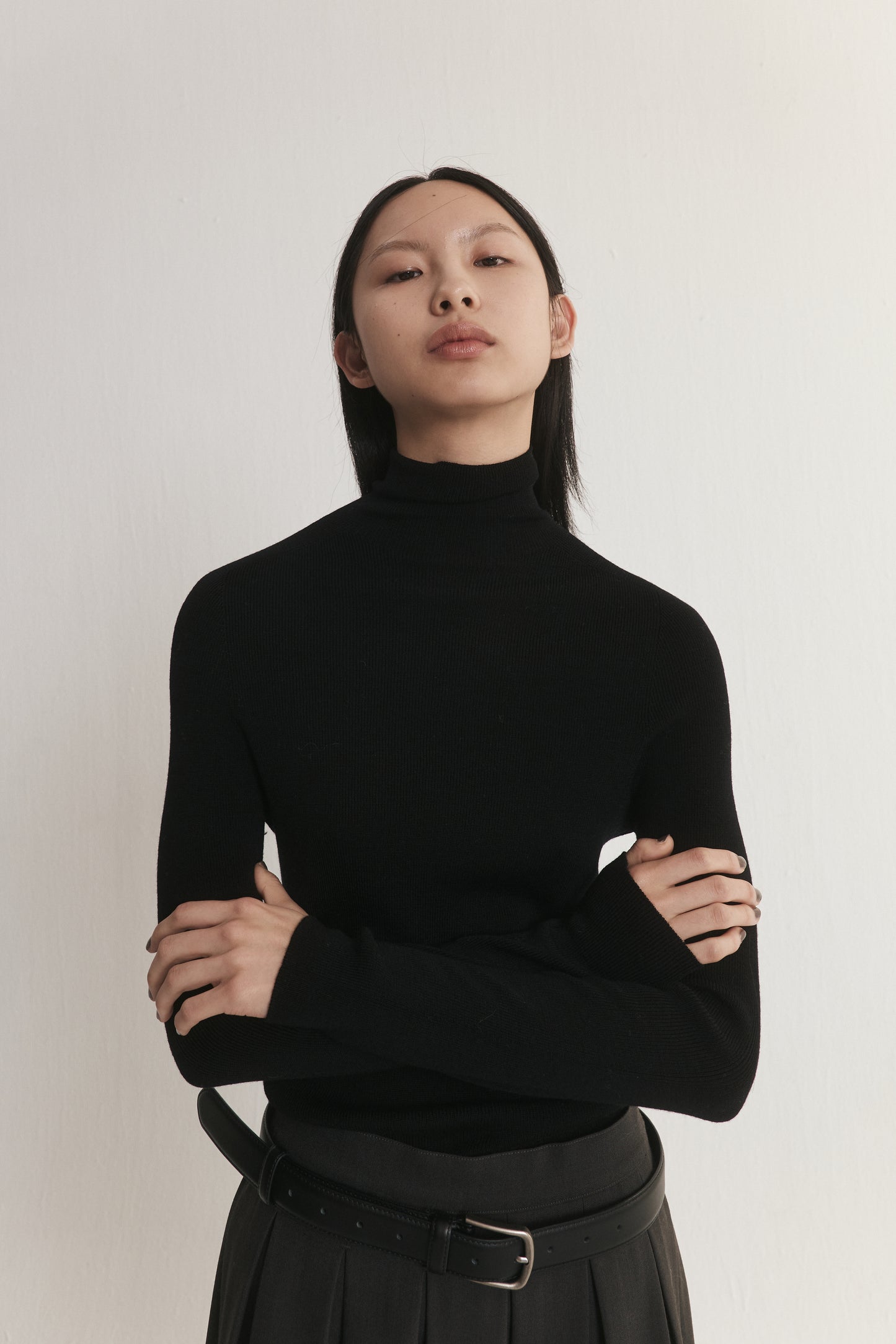 WholeGarment Knit Turtleneck