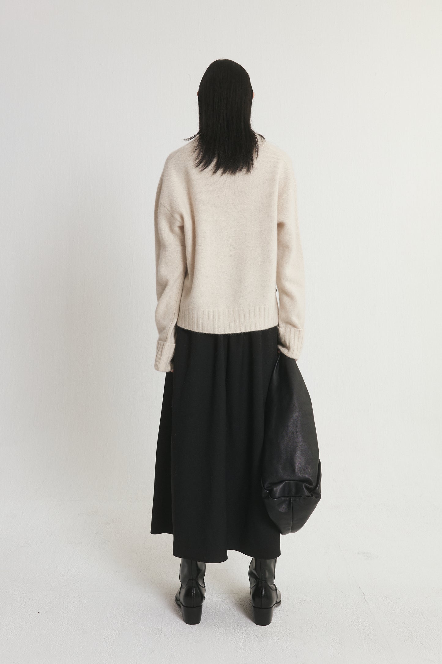 Split Yak Wool Crewneck