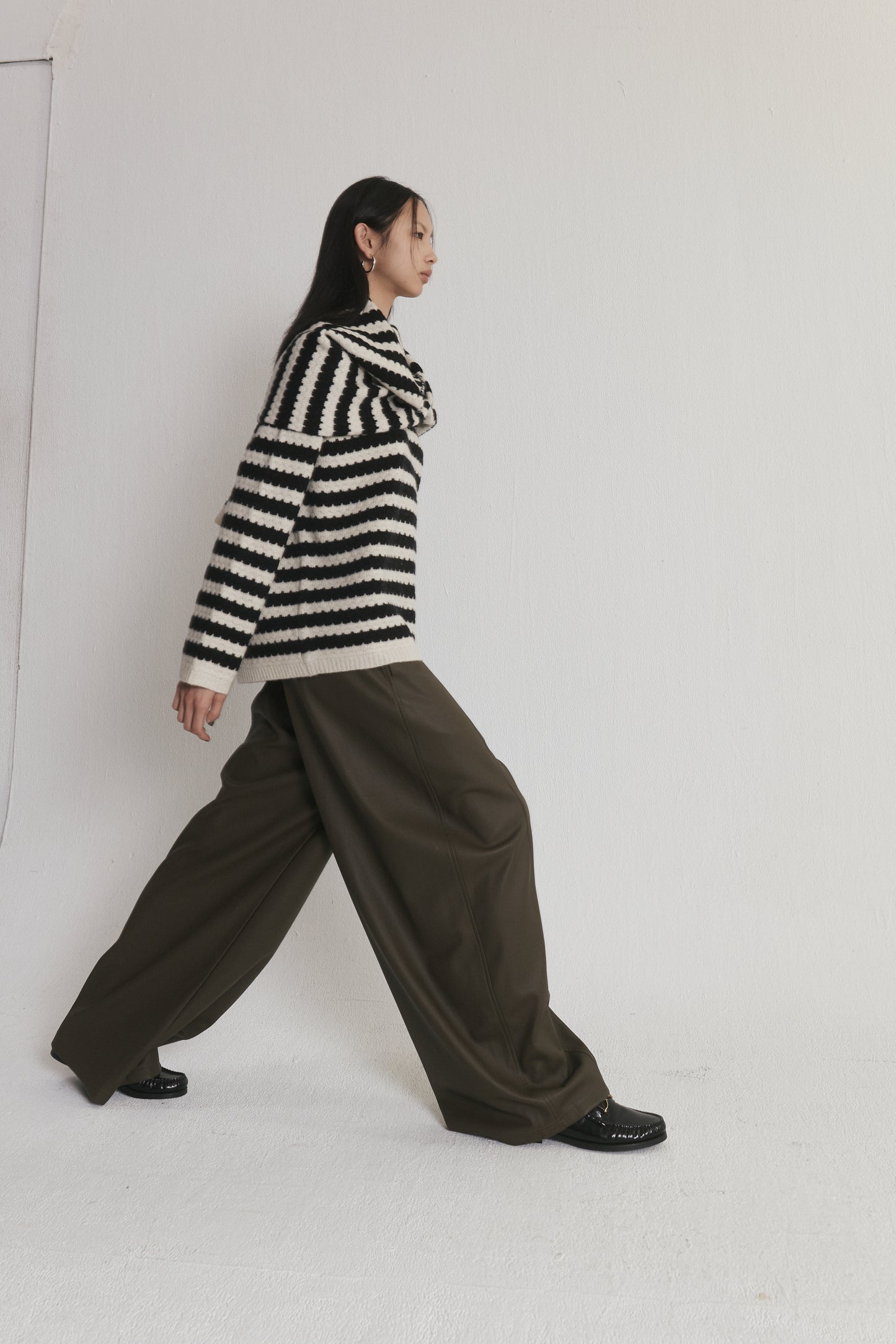 Crewneck Sweater in Stripe