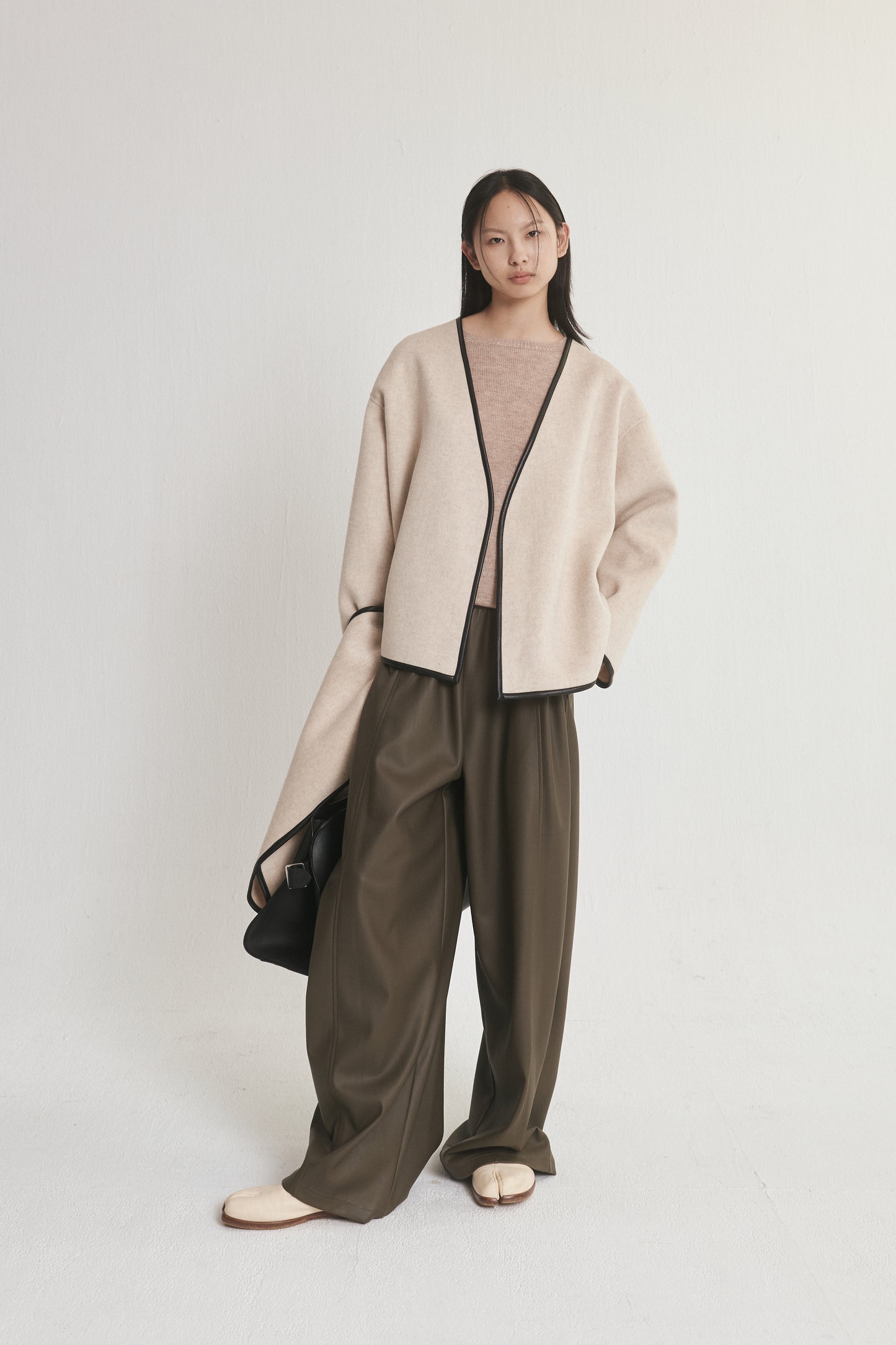 Wool Scarf Coat