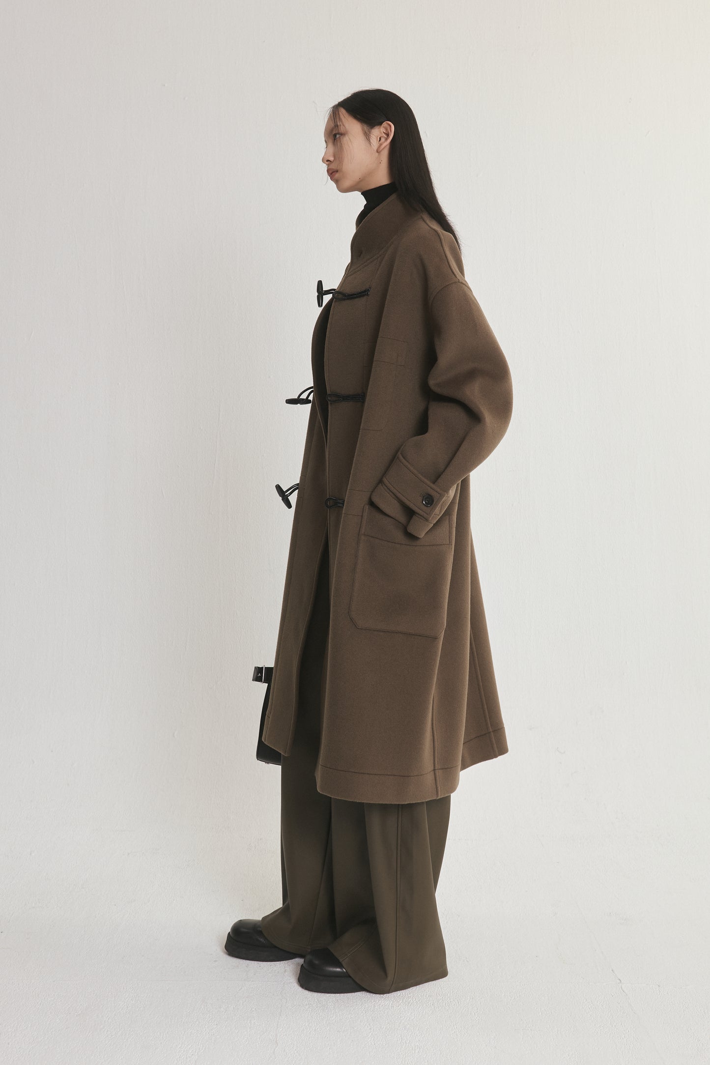 High-Neck Duffle Coat