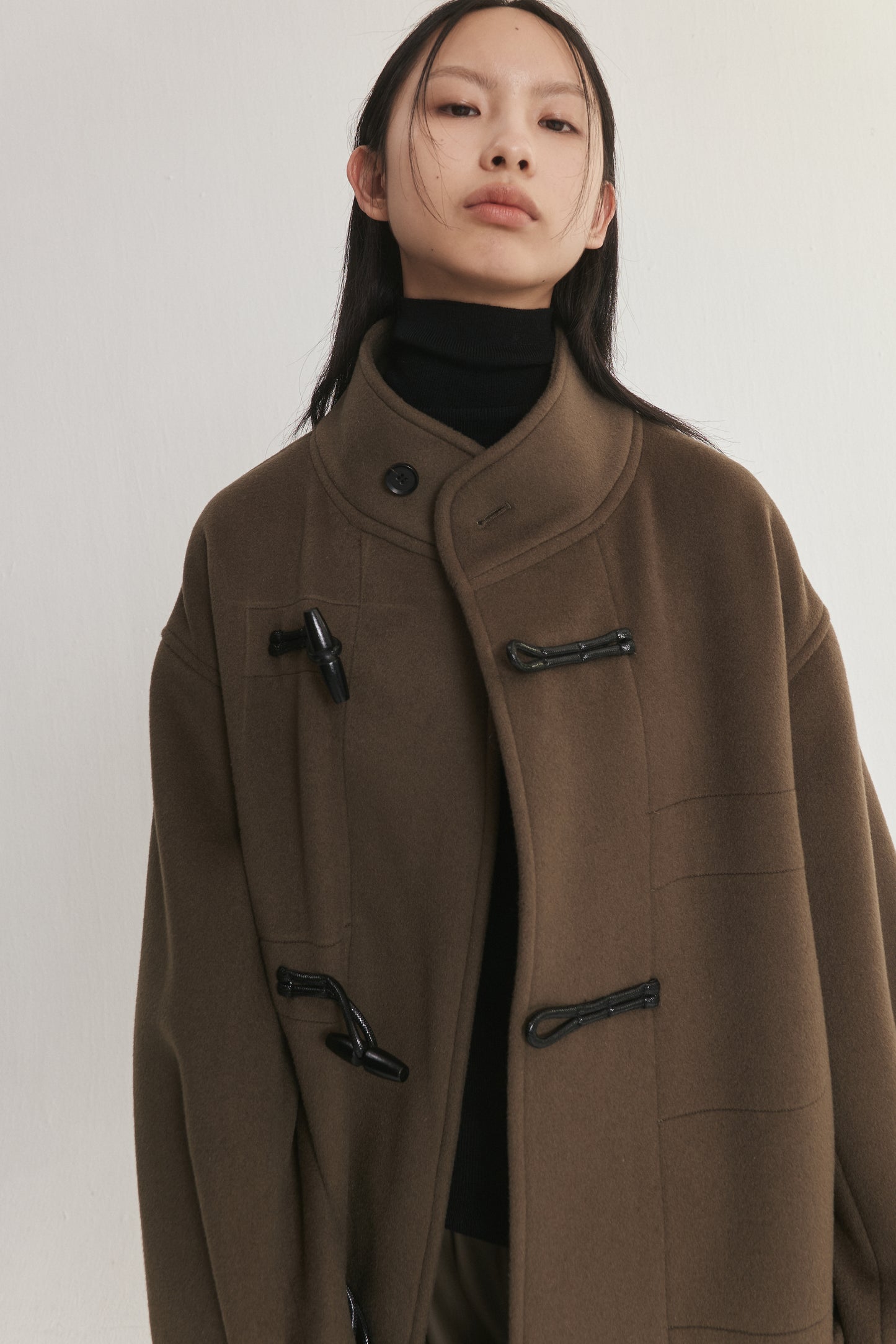 High-Neck Duffle Coat