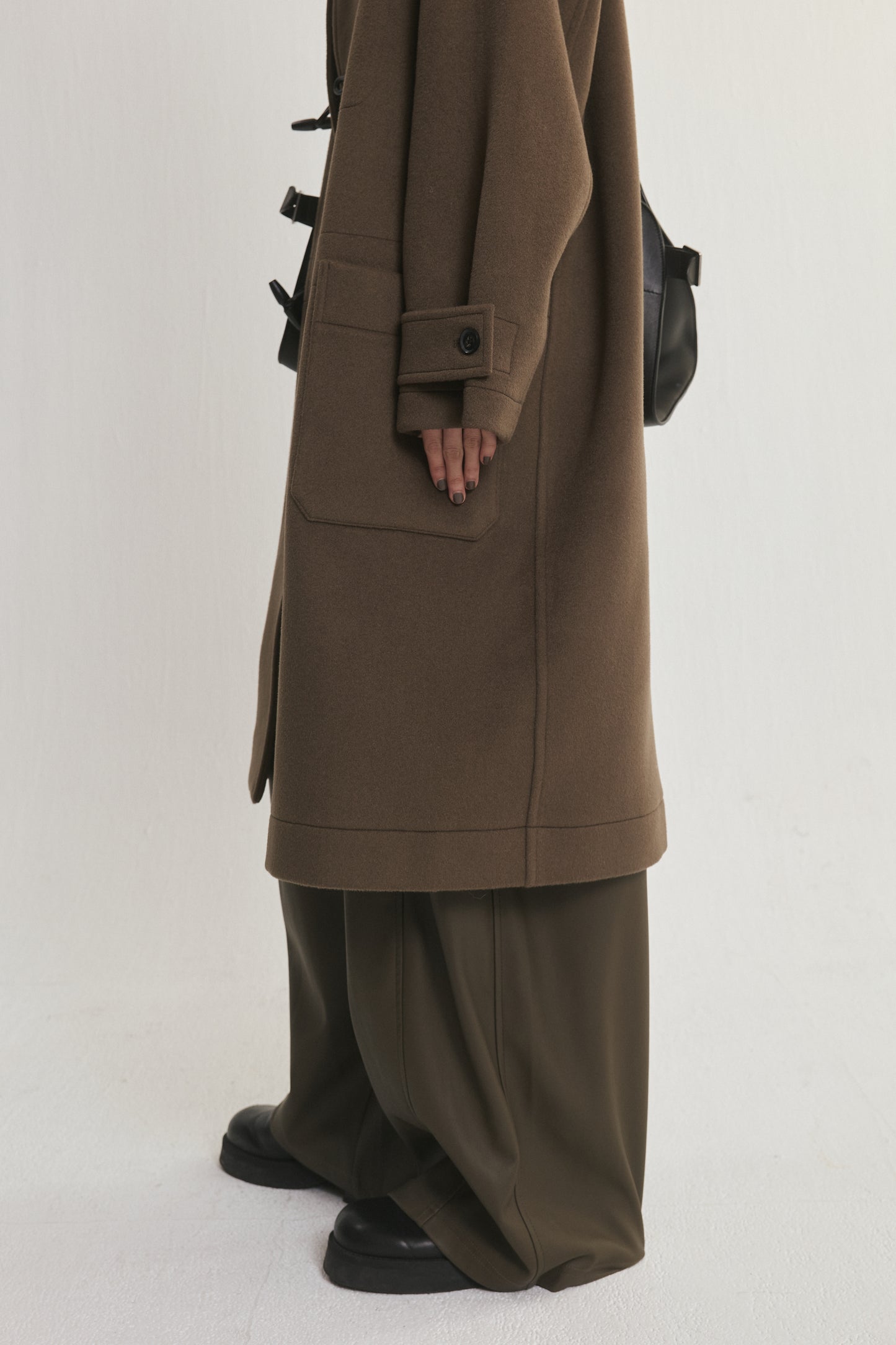 High-Neck Duffle Coat