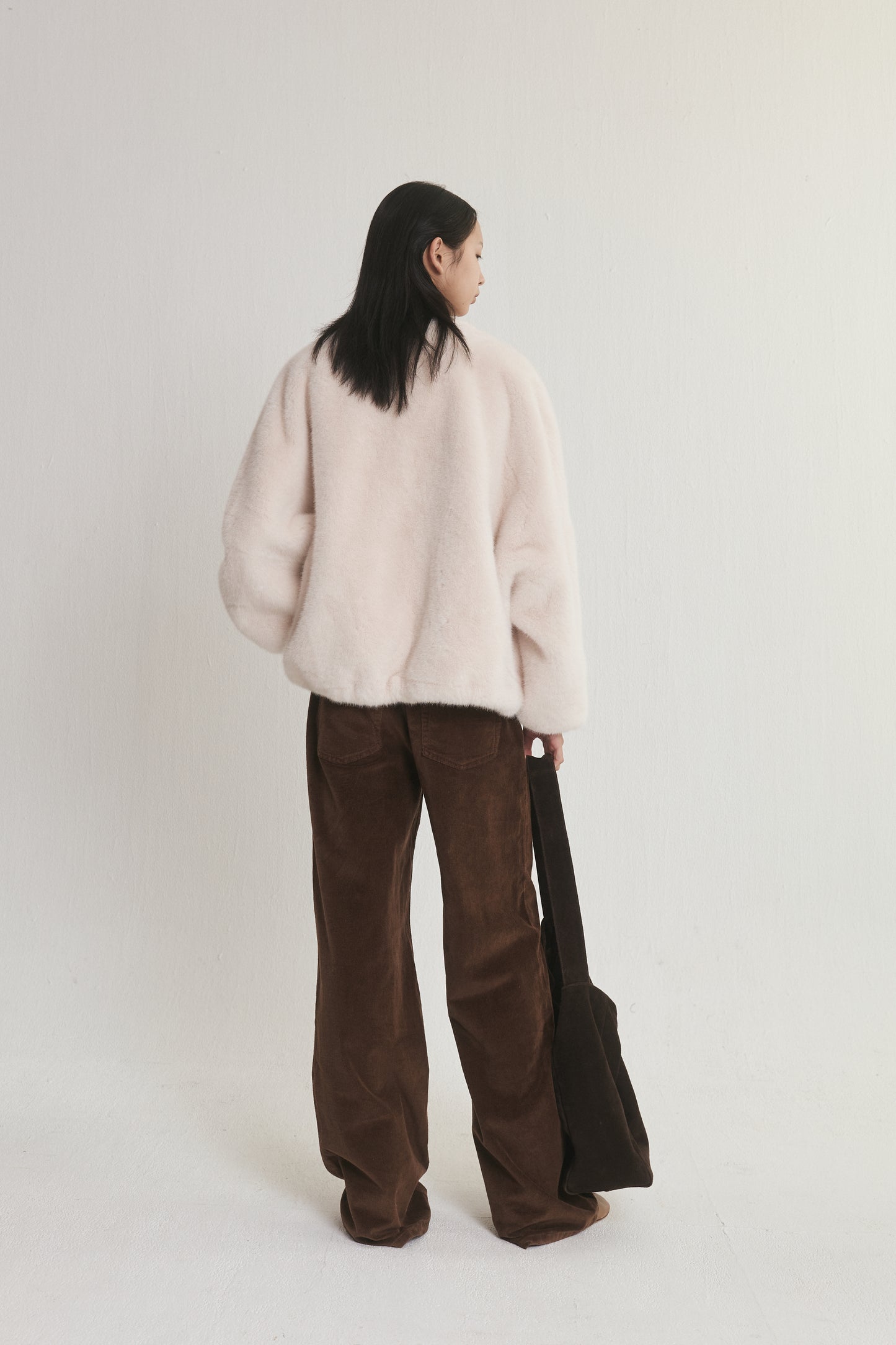 Faux Leather Coat
