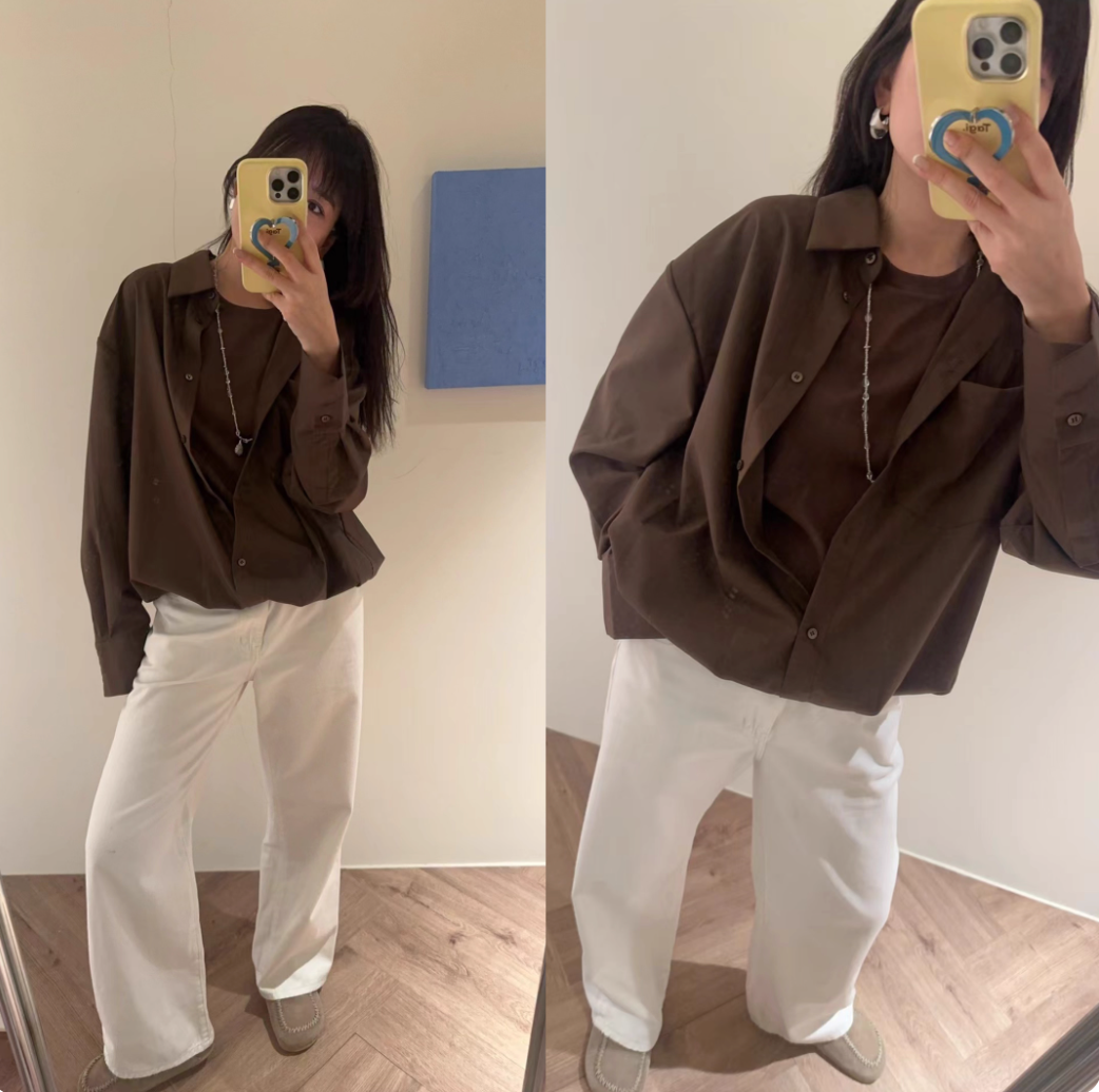 Oversized Layered Shirt