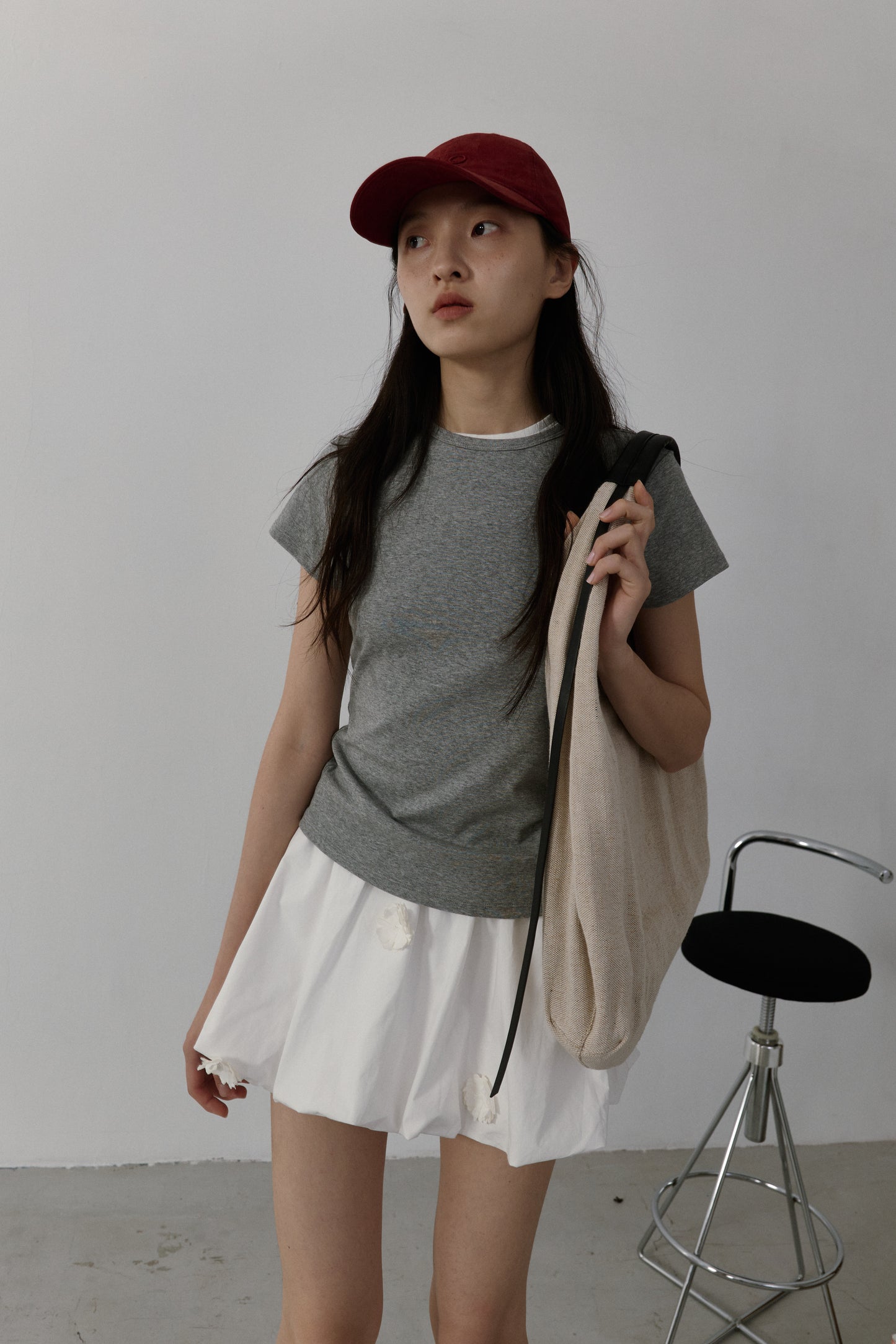 Summer Muse Fitted Ribbed Tee