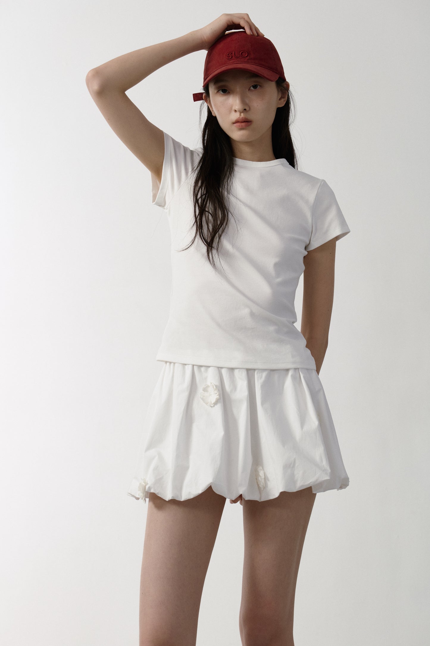 Summer Muse Fitted Ribbed Tee