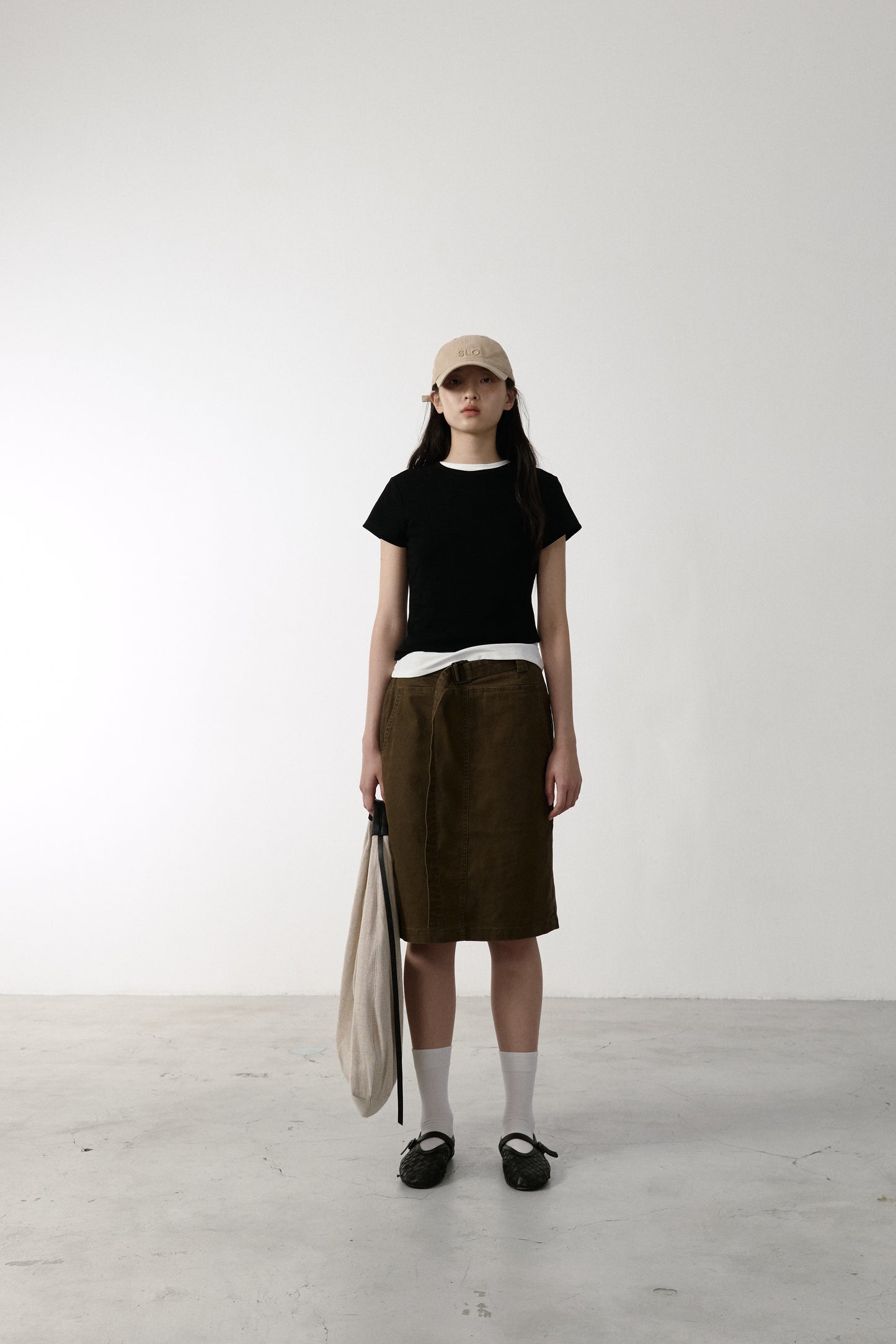 Summer Muse Fitted Ribbed Tee