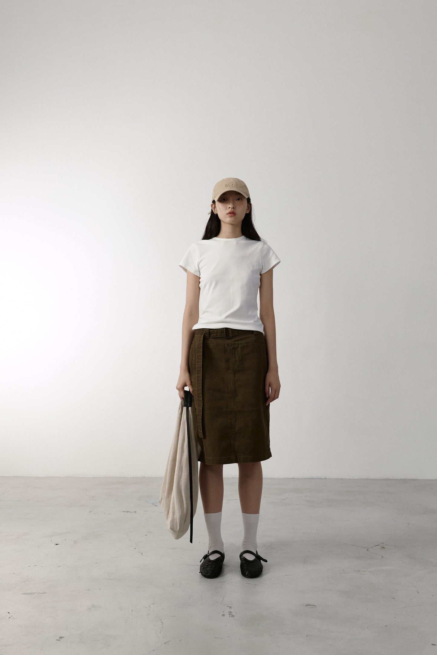 Summer Muse Fitted Ribbed Tee