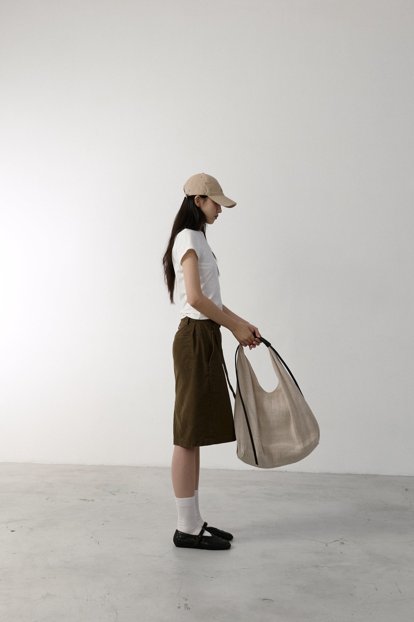 90s Belted Cargo Skirt