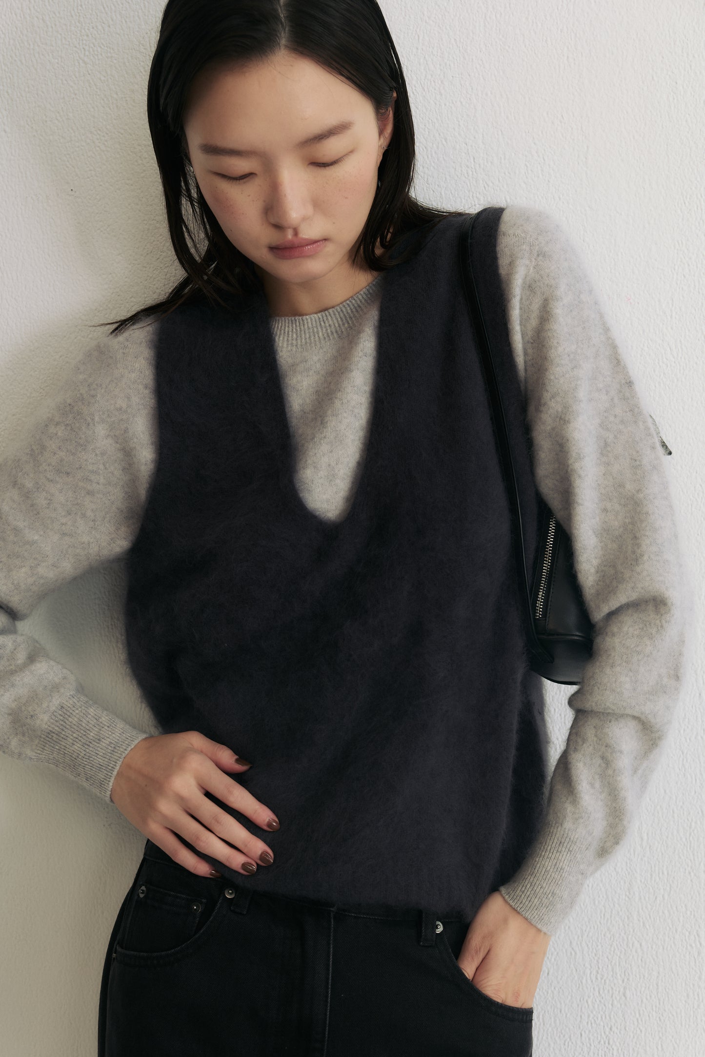 Mist Wool Vest