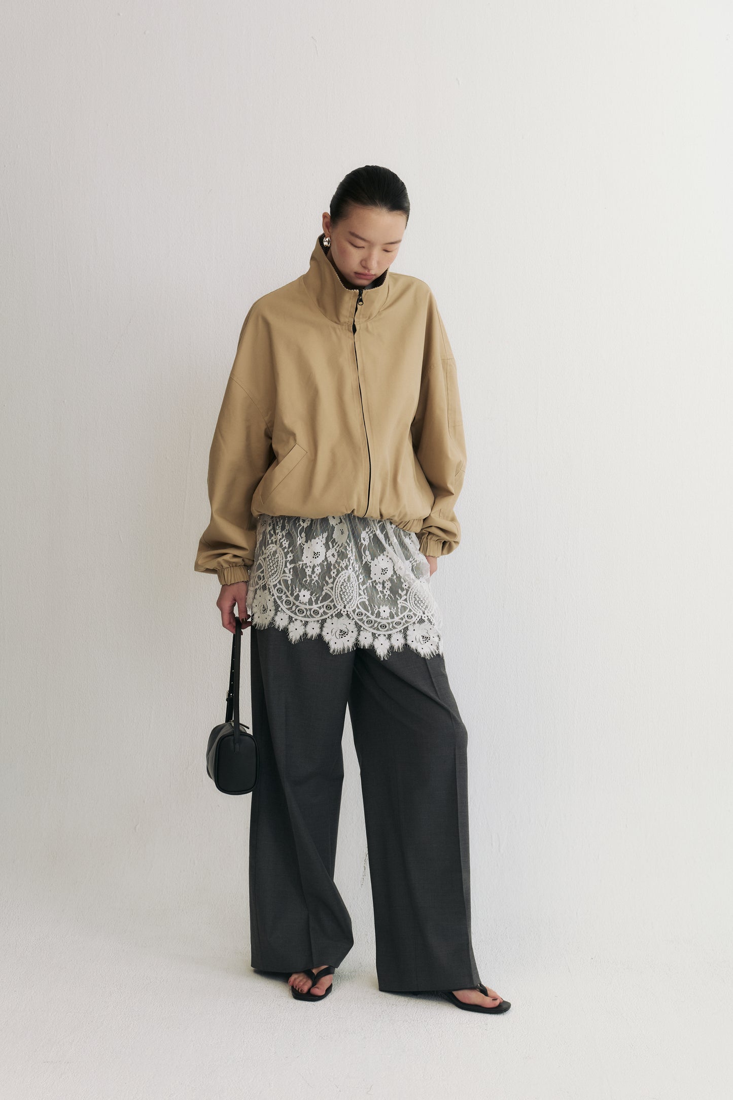 雙生女主千鳥格雙面夾克