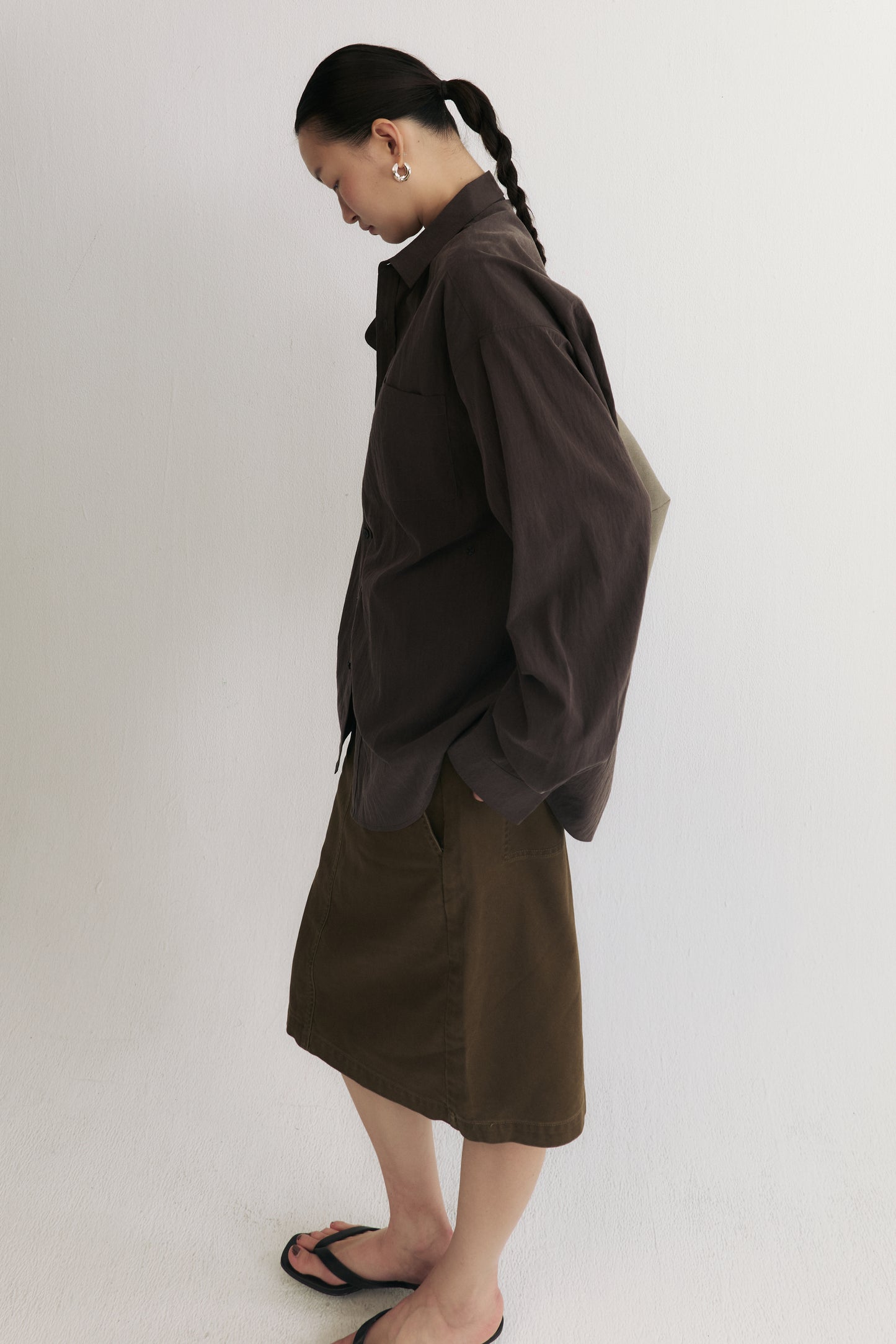 90s Belted Cargo Skirt