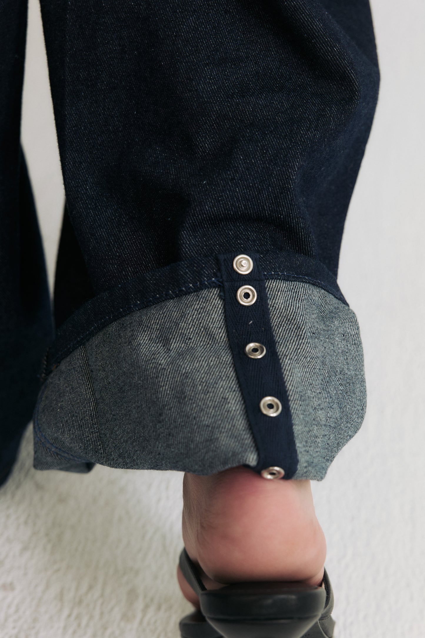 Structured Horseshoe Jeans