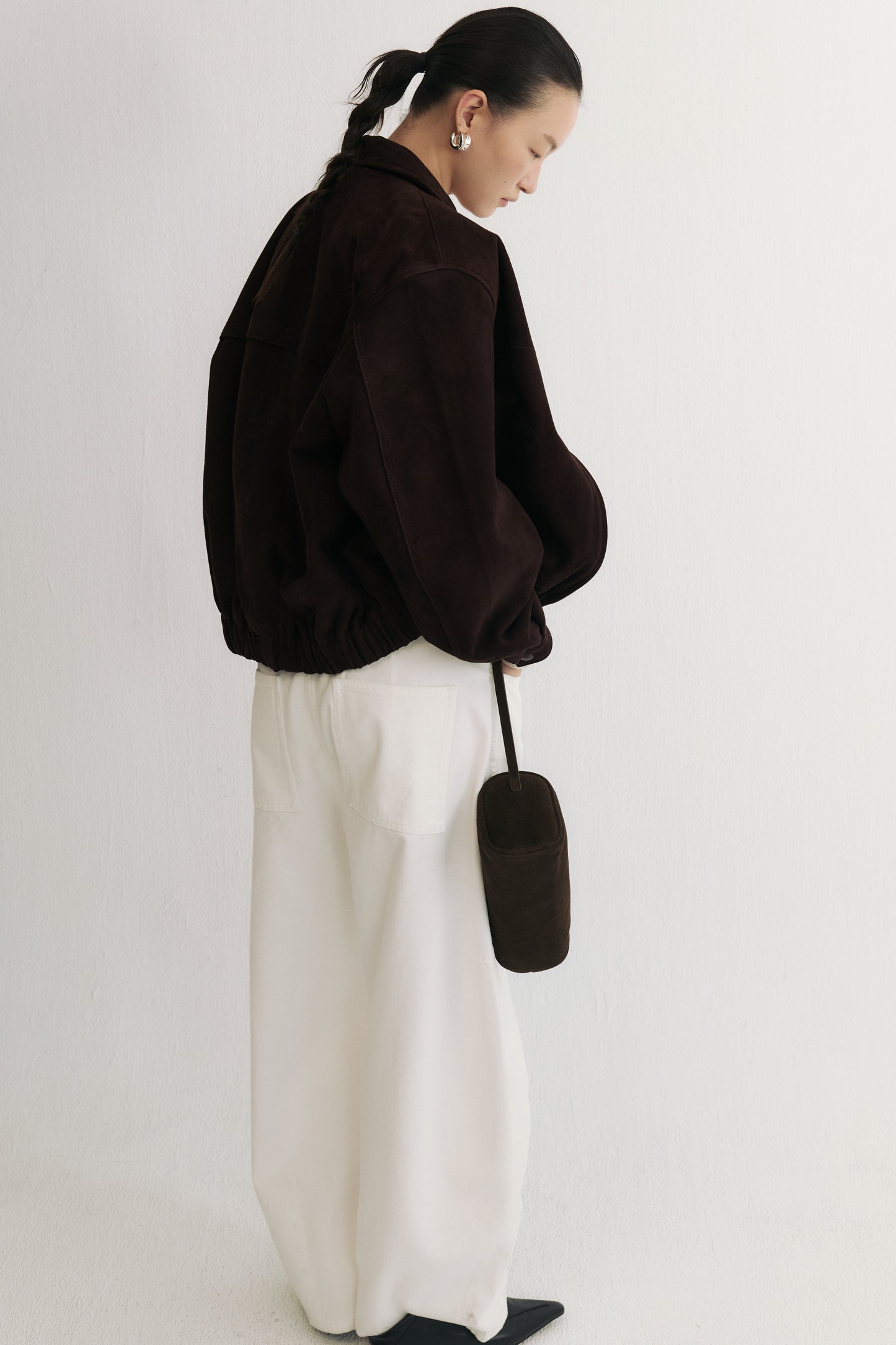 柏林往事綿羊皮翻領皮衣夾克