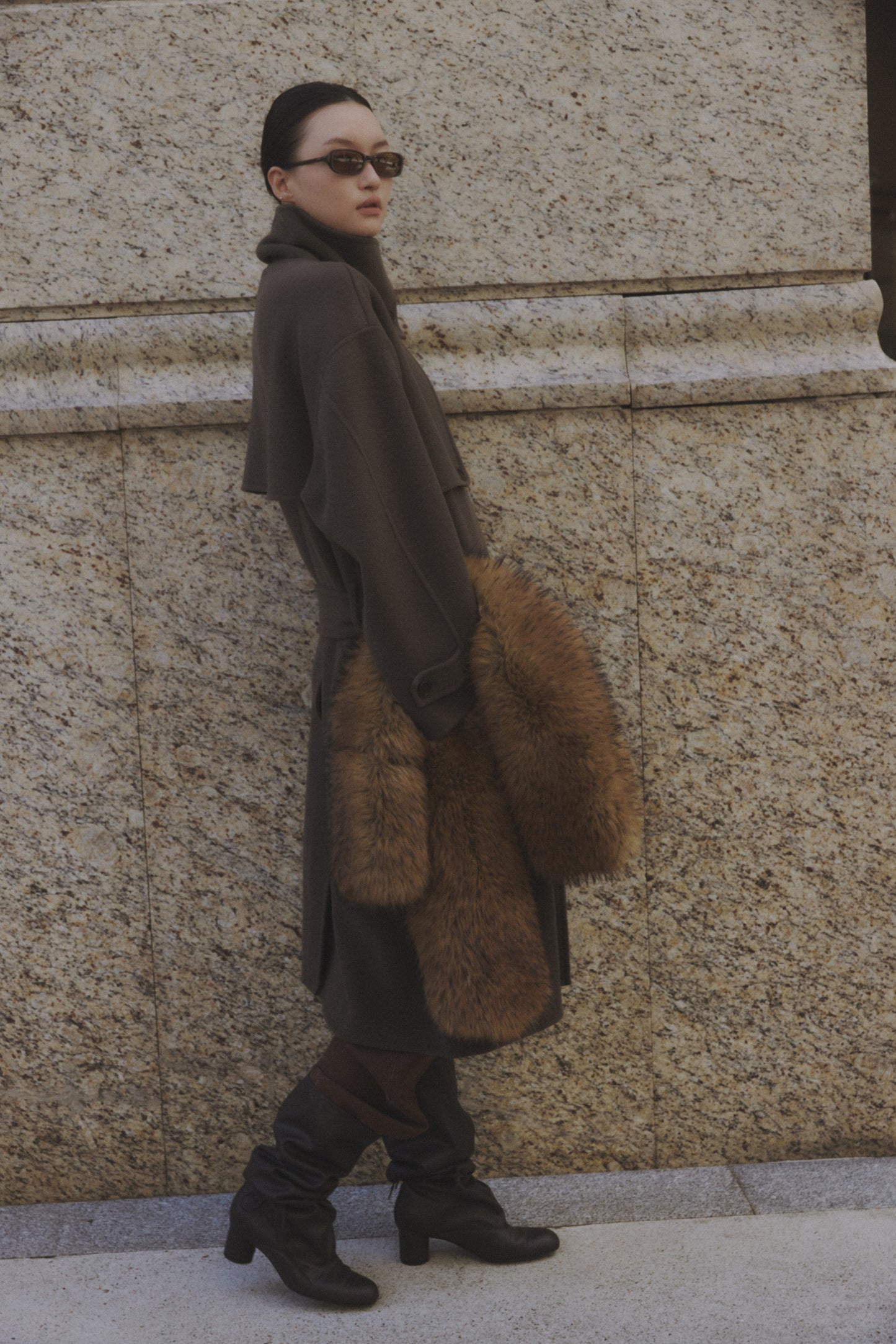 Le Voyageur Wool Coat