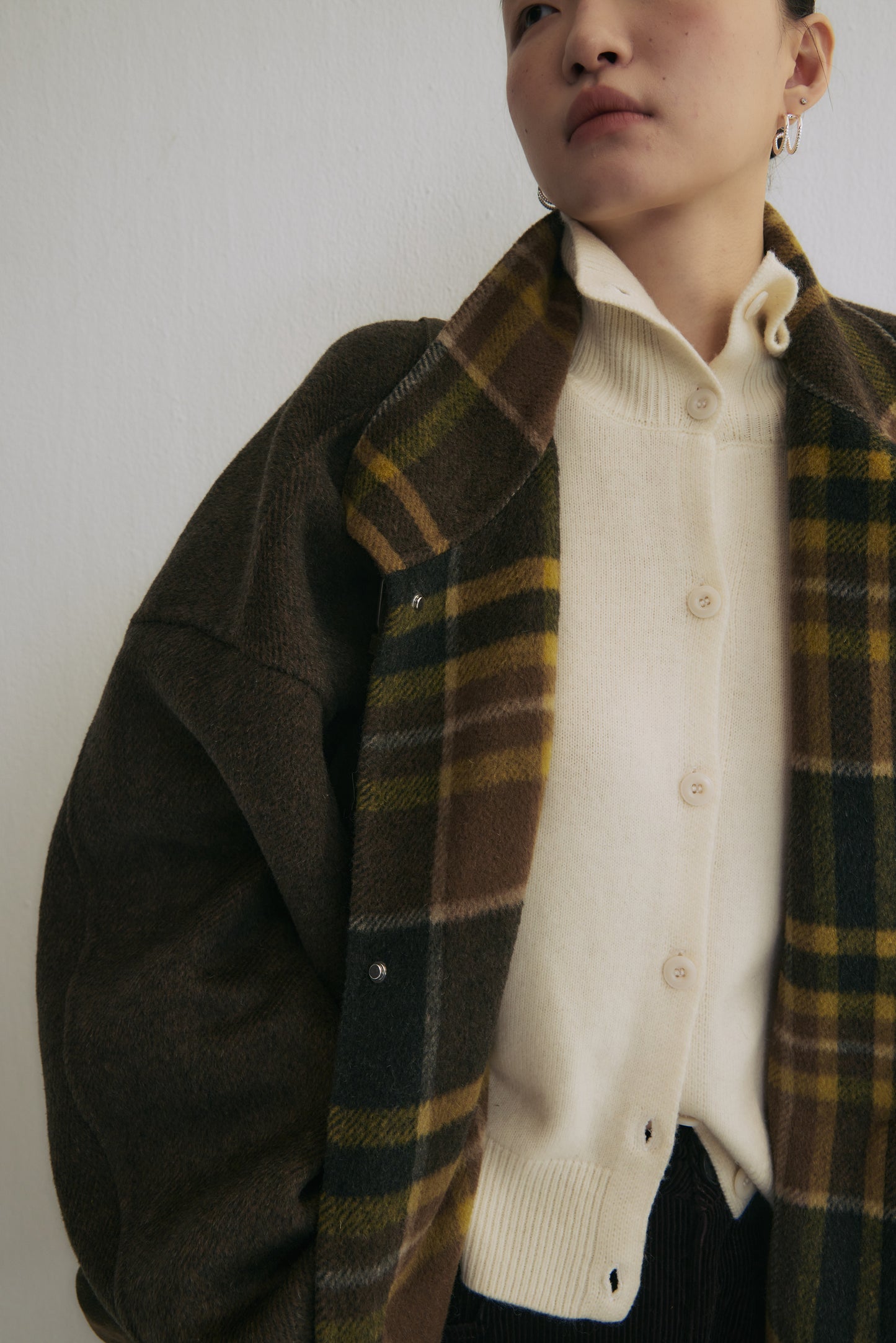 Practical Wool Cardigan