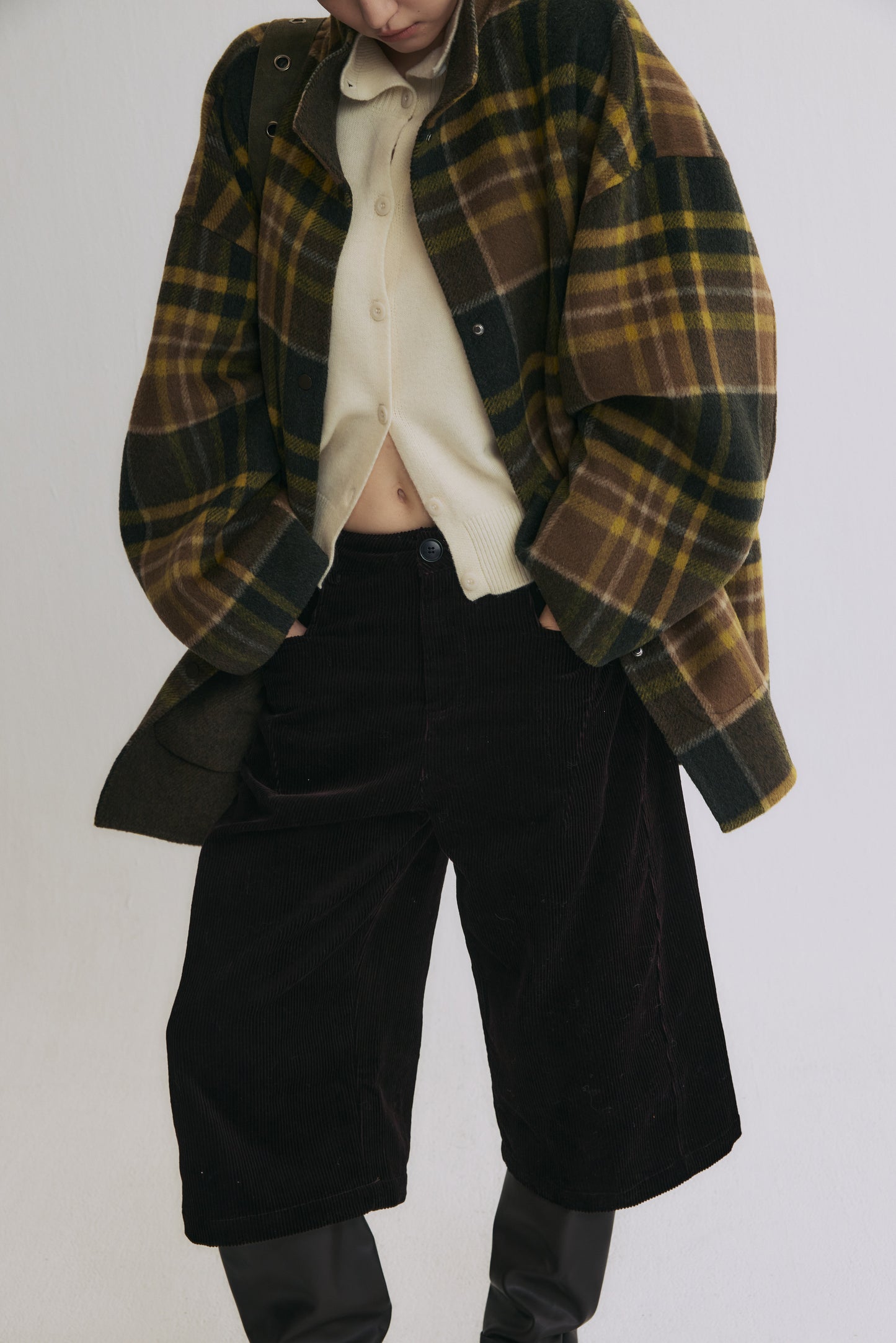 克洛伊雙面羊毛外套