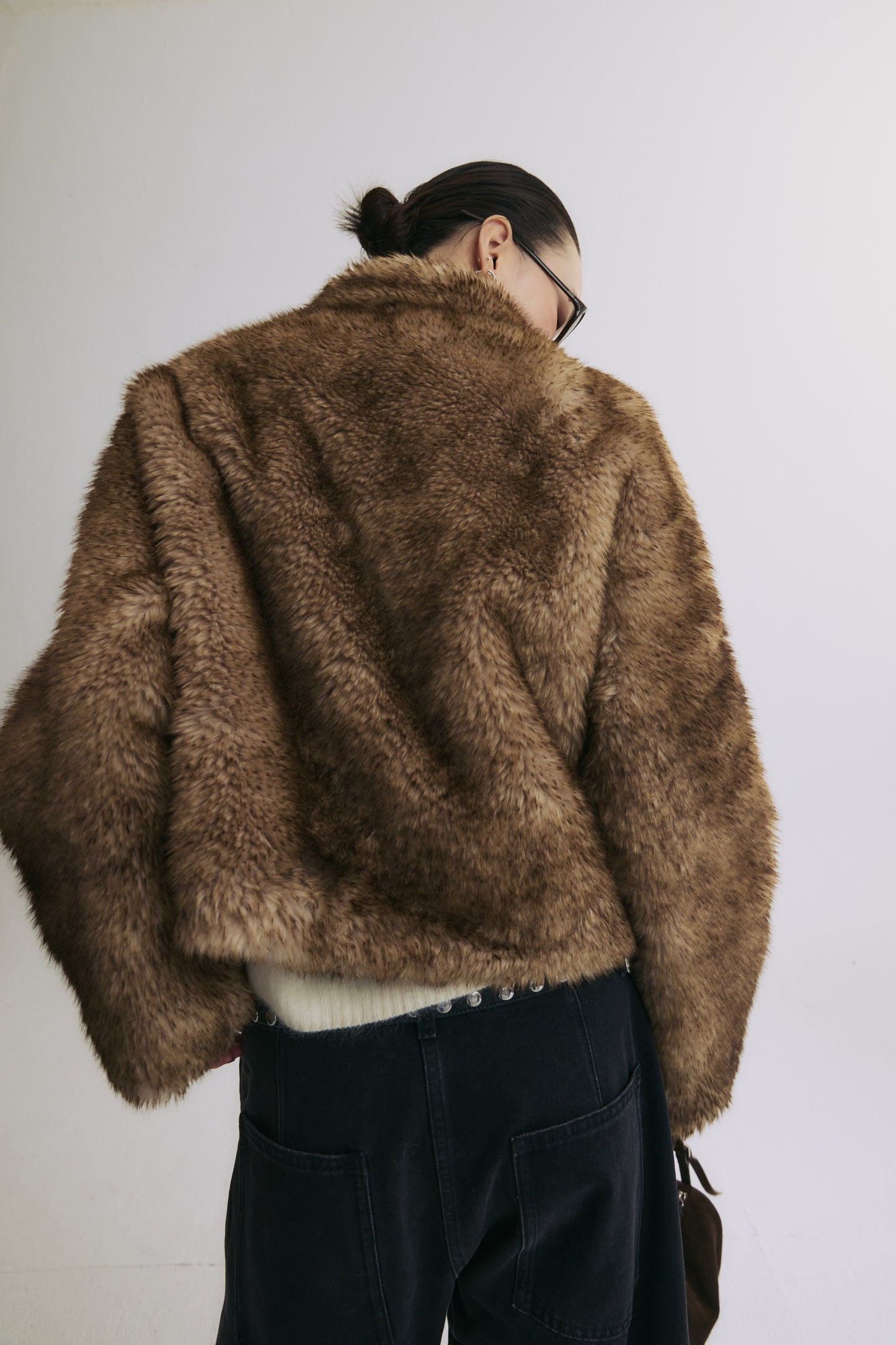 Soft Focus Faux Fur Jacket