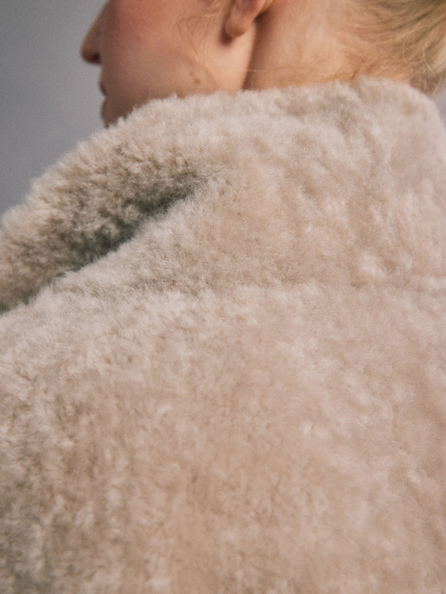 冬日暖陽 高奢皮毛一體外套