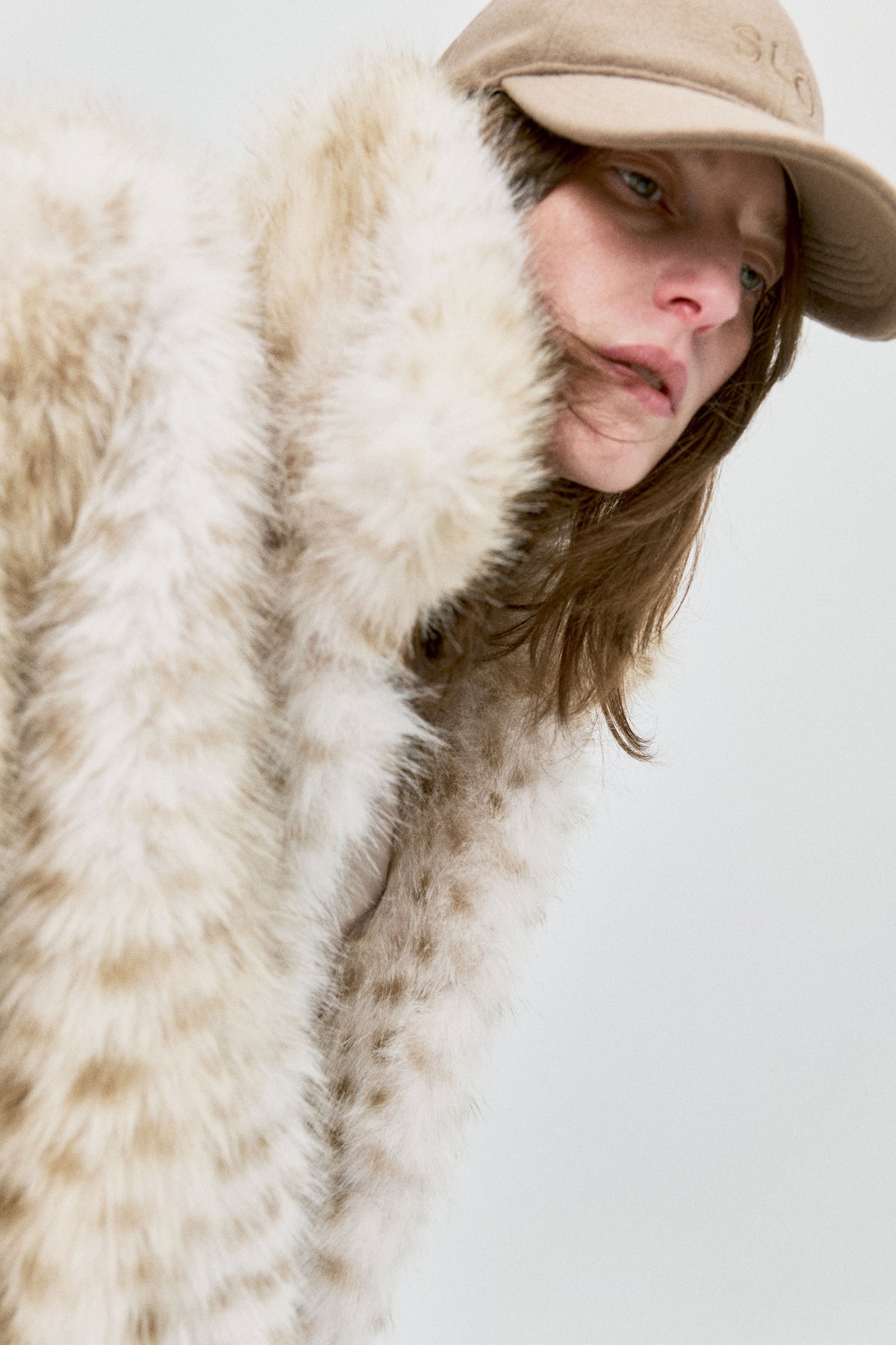Nara Confession Faux Fur Jacket