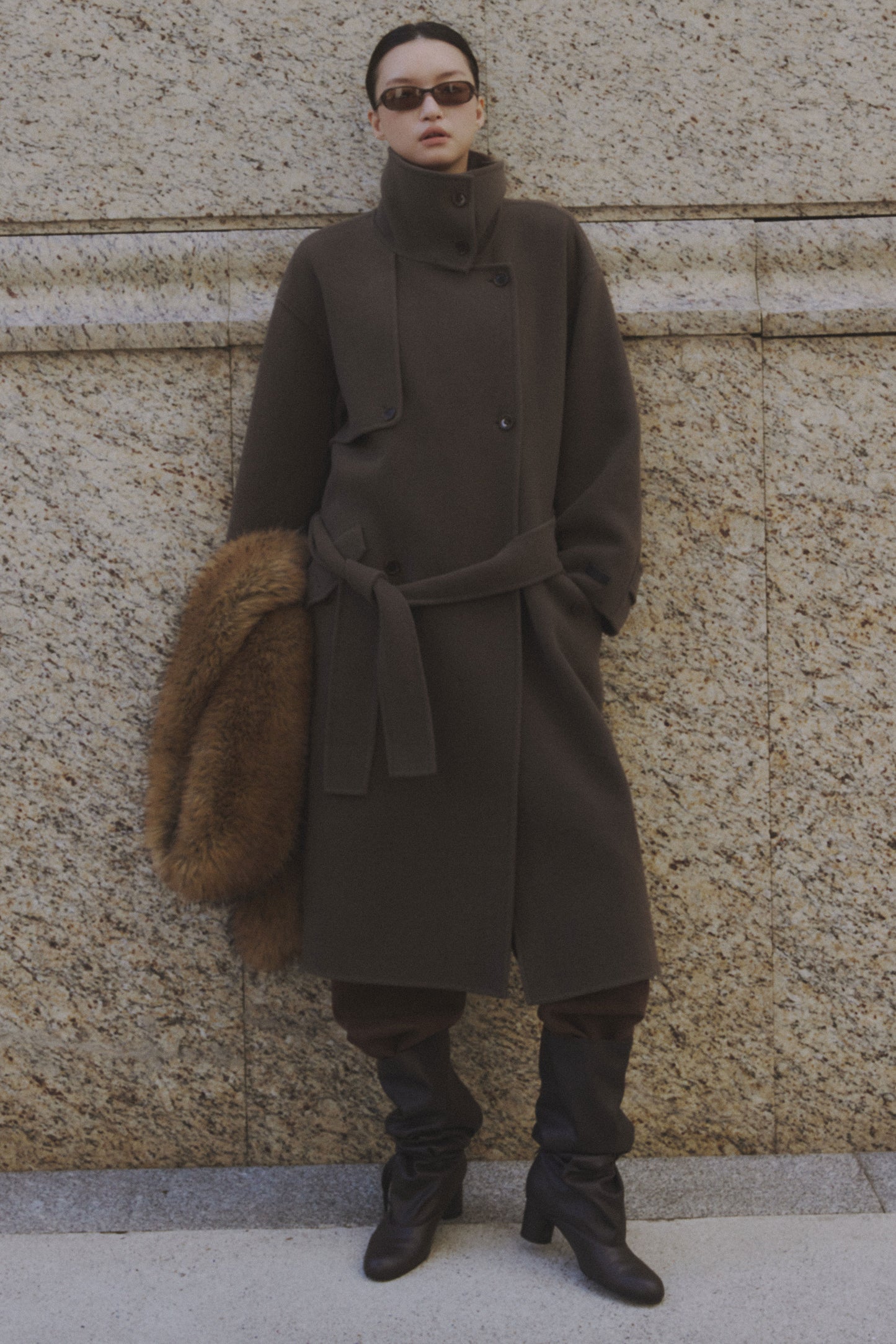 Le Voyageur Wool Coat
