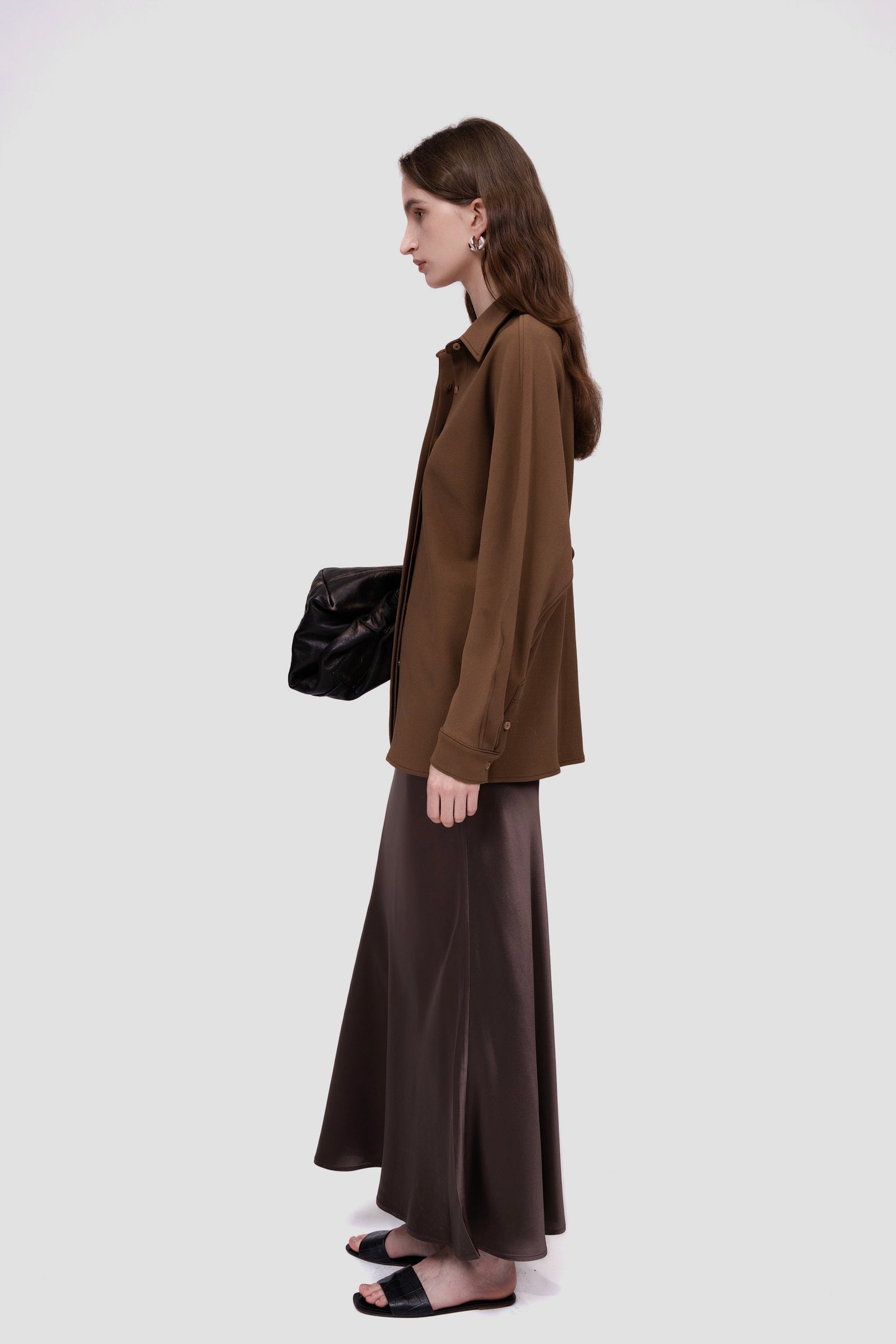 Tailored Shirt in Caramel