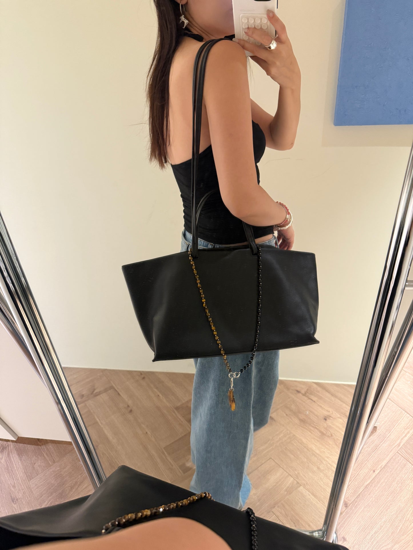 Minimalist Leather Tote