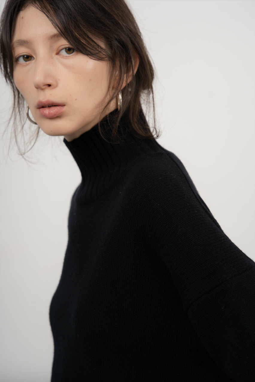 Chunky Wool Turtleneck