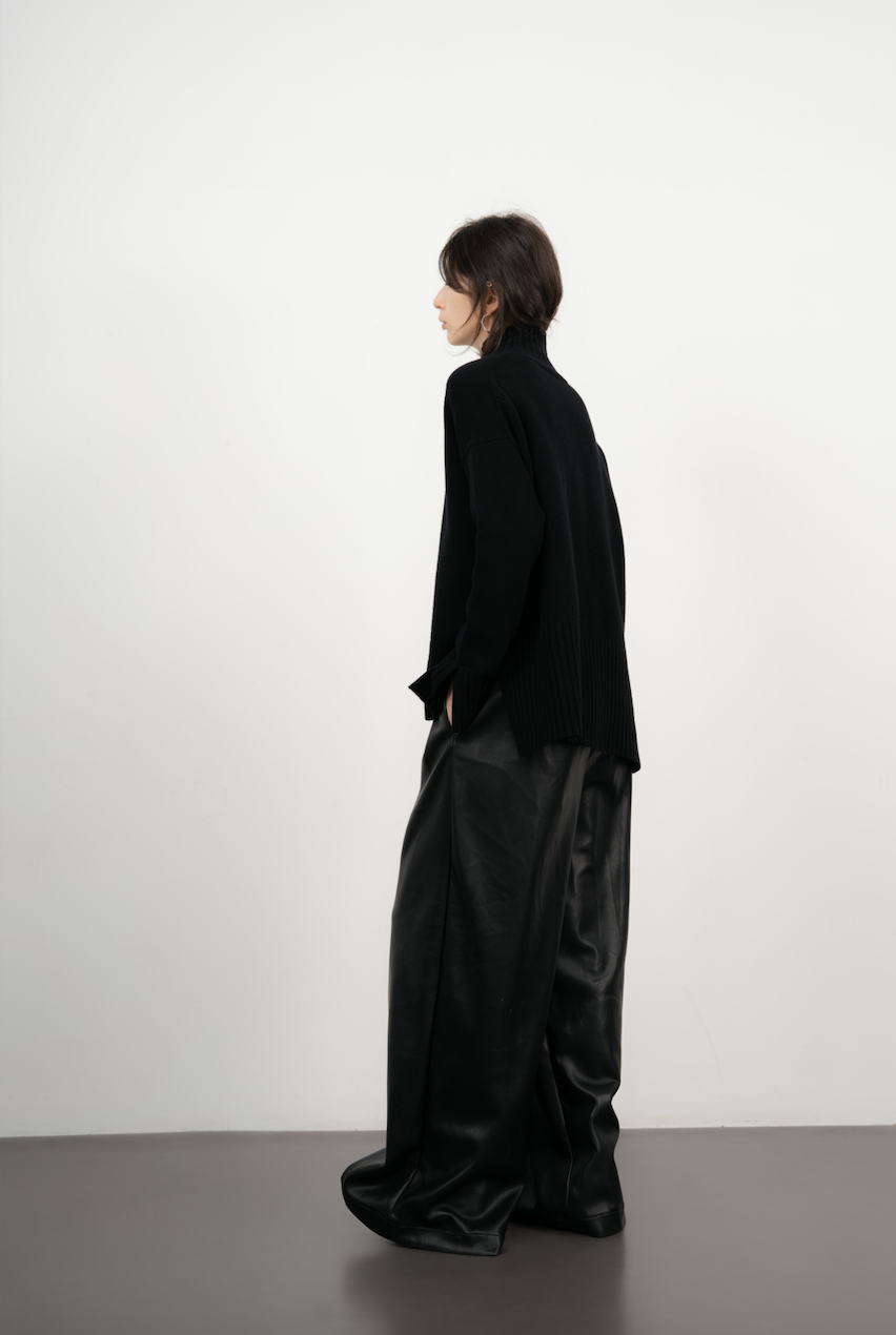 Chunky Wool Turtleneck