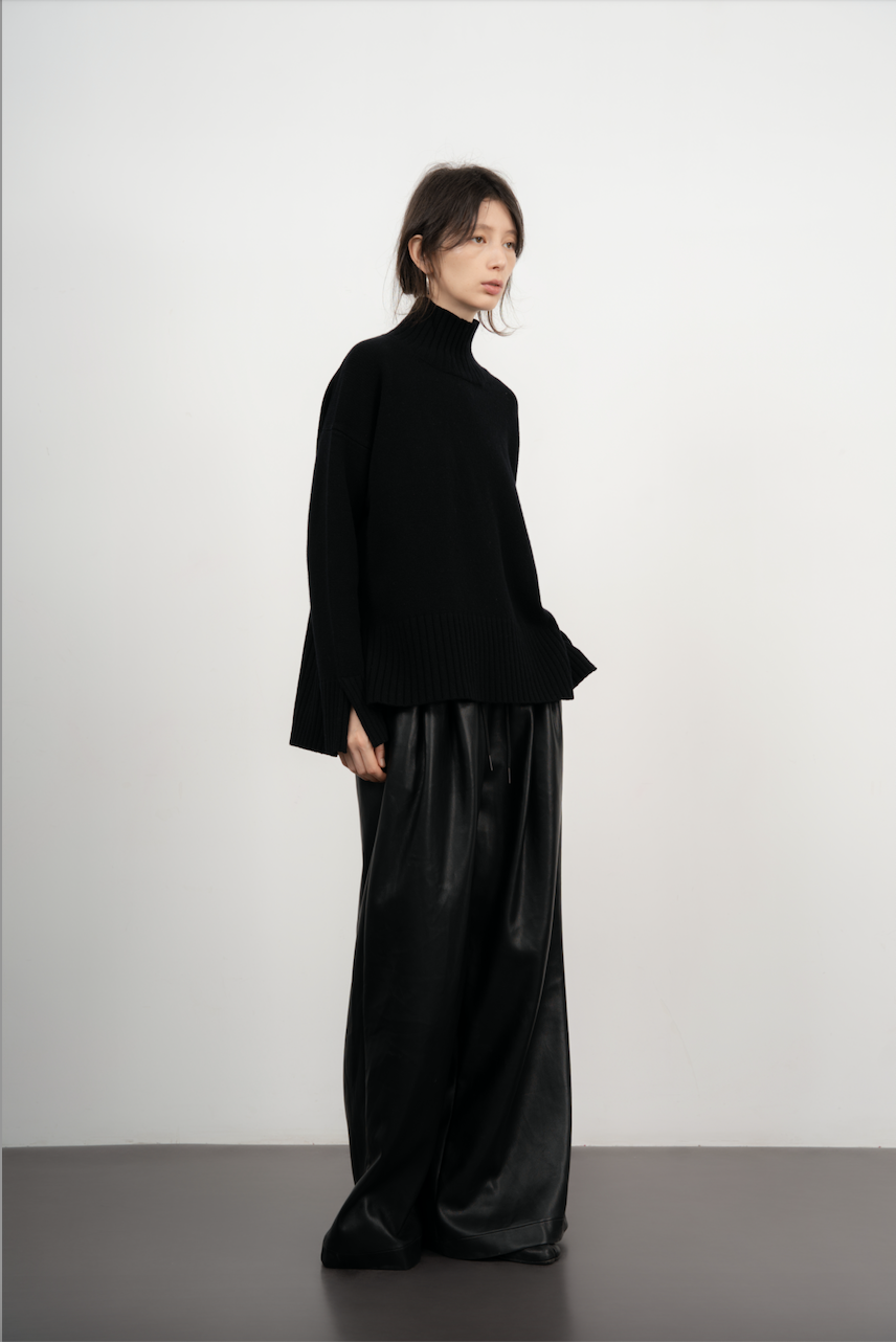 Chunky Wool Turtleneck