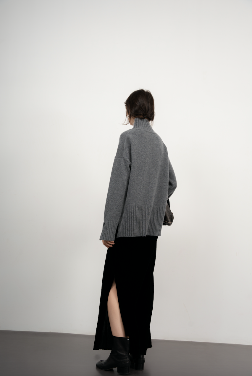 Chunky Wool Turtleneck