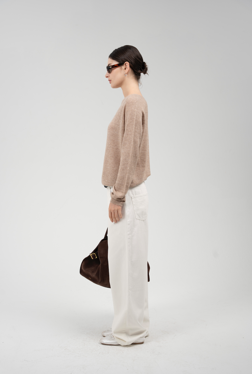 Crewneck Sweater in Cashmere