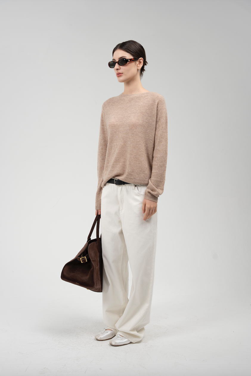 Crewneck Sweater in Cashmere