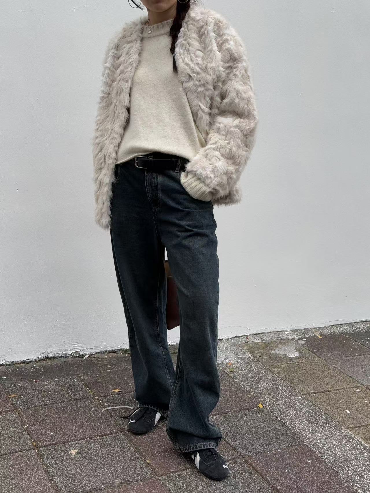 Fuzzy Short Coat