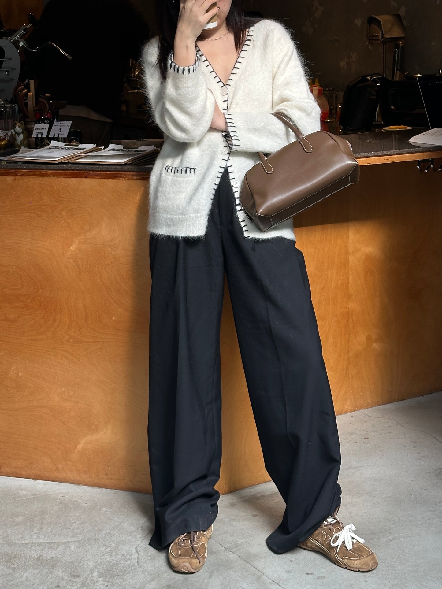 Embroidered Cardigan