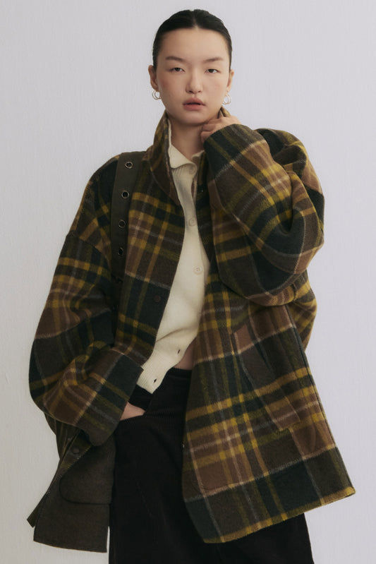 Chloe Double-Faced Wool Coat